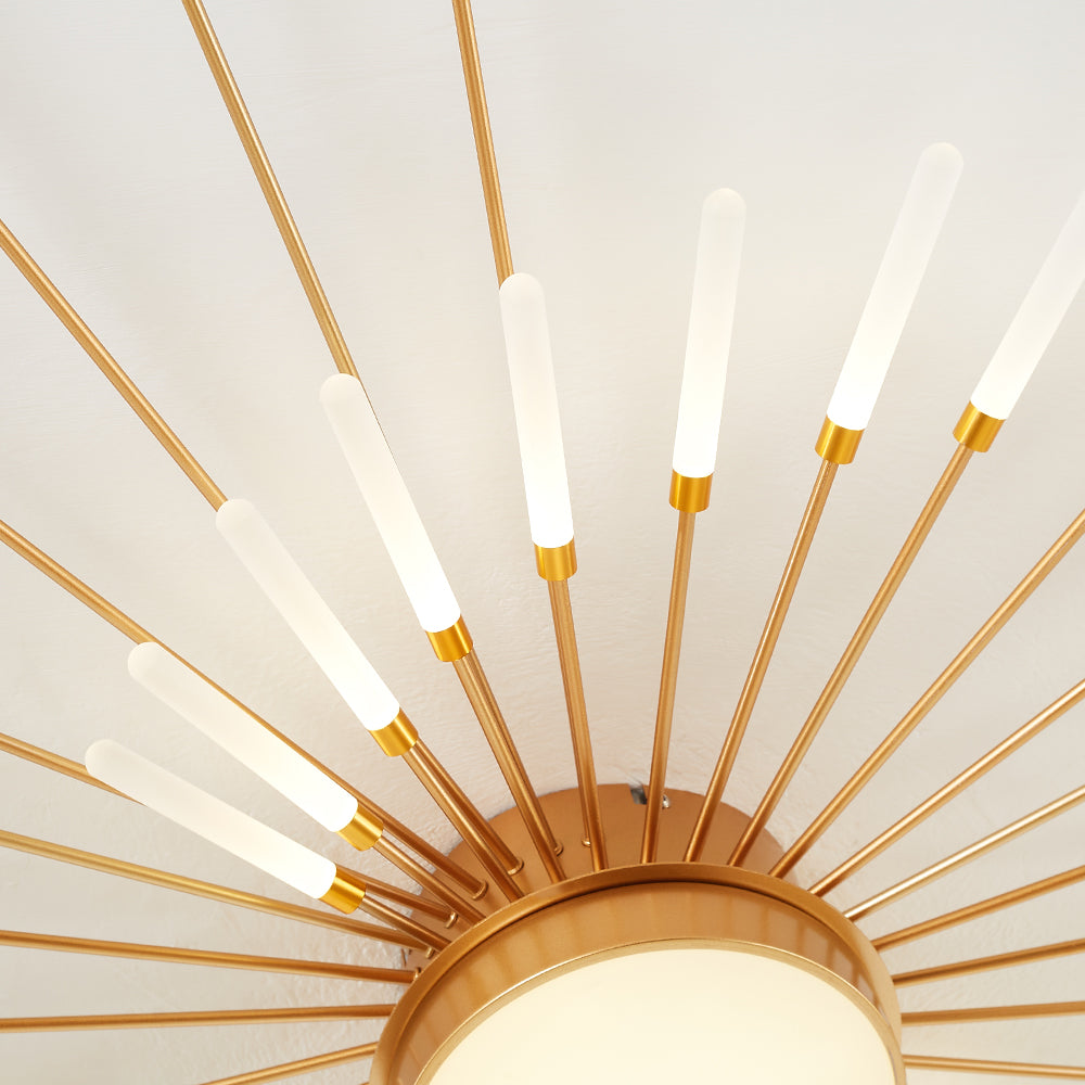 Arisha Modern Home Decoration Fireworks LED Ceiling Light - Neutral Decor