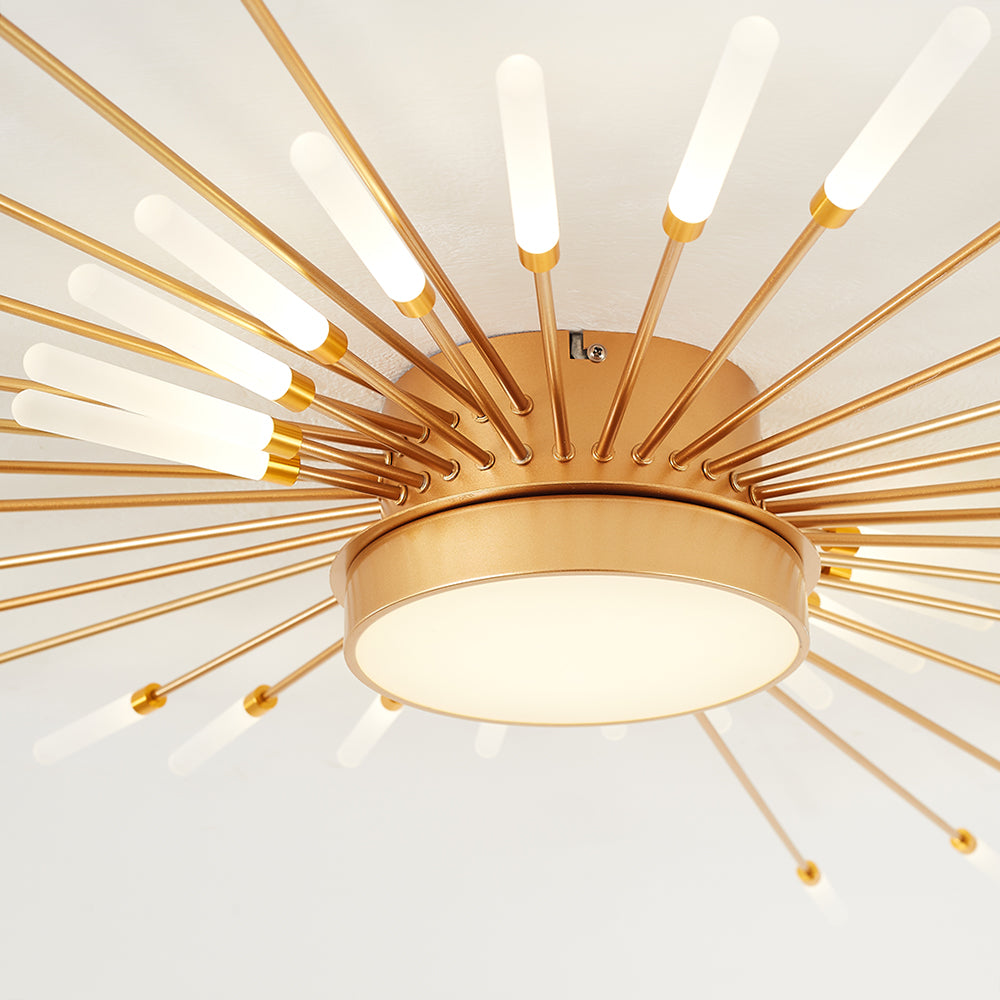 Arisha Modern Home Decoration Fireworks LED Ceiling Light - Neutral Decor
