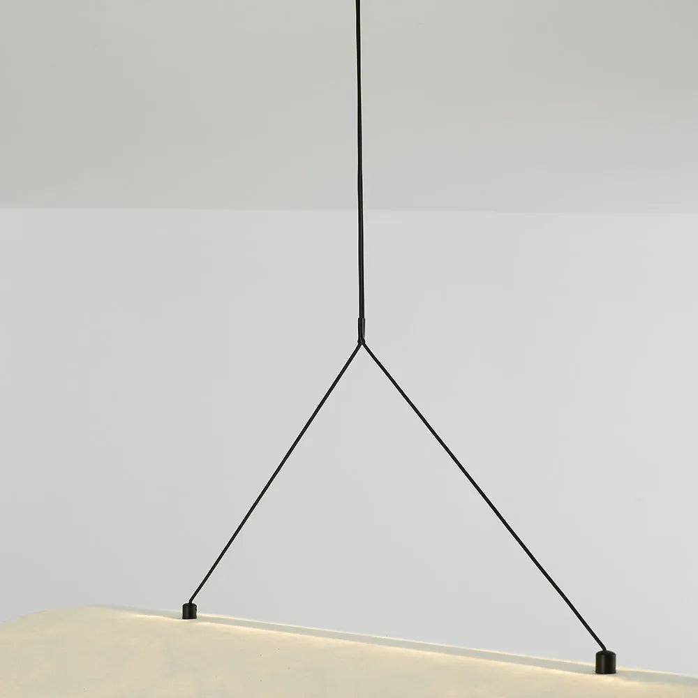 Ritta Vintage Art Deco Pendant Light Silk Art Gallery - Neutral Decor