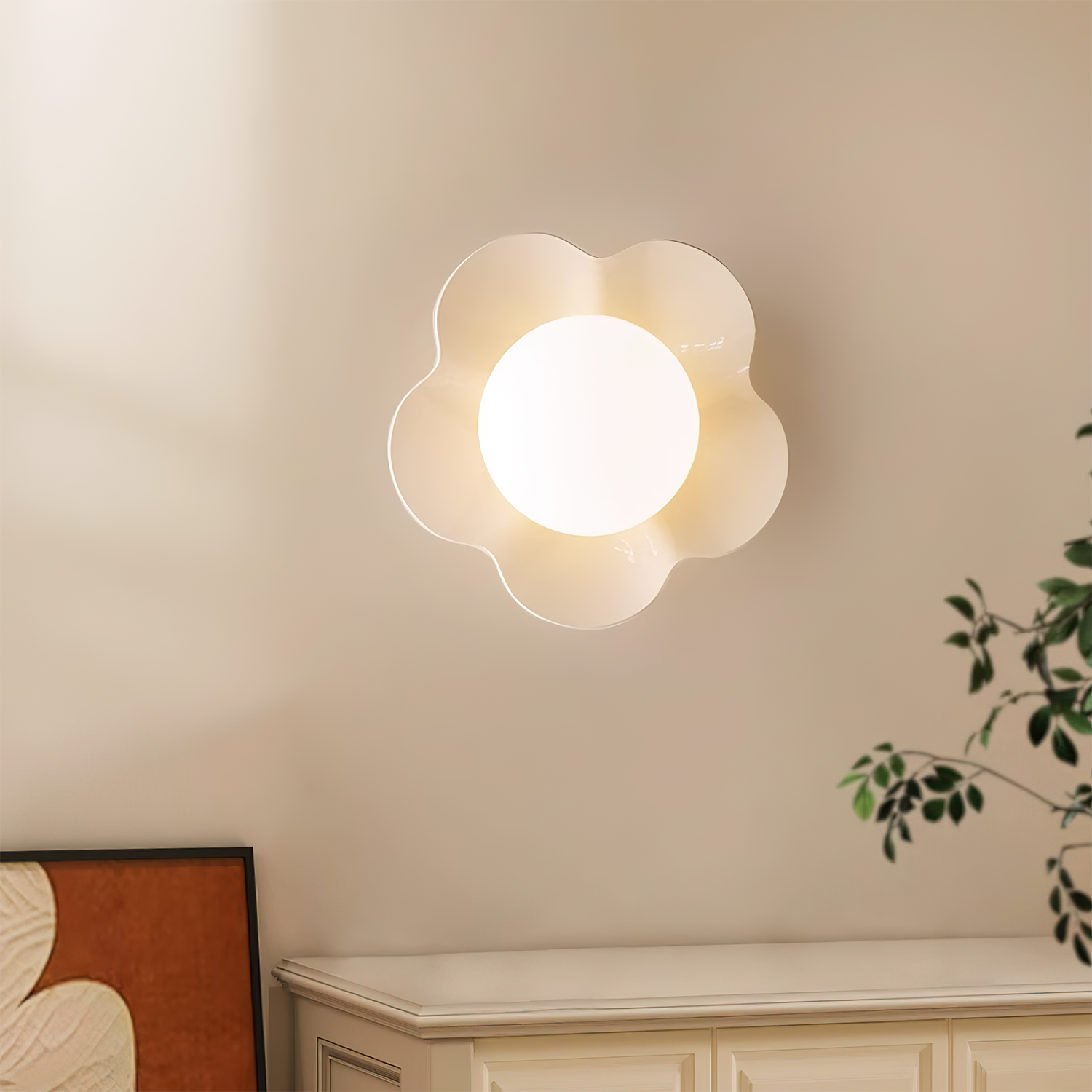 Arcore Resin Playful Wall Lamp
