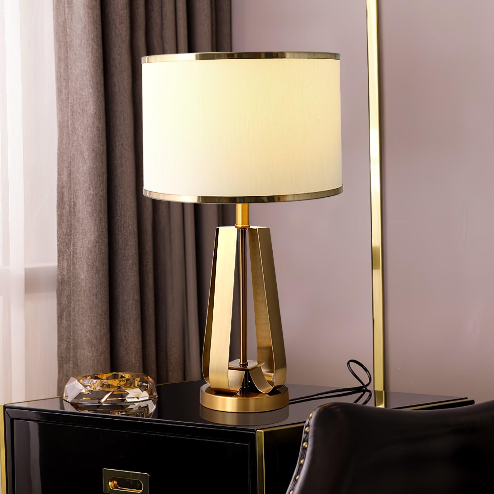 Linorira Luxe Fabric Table Lamp