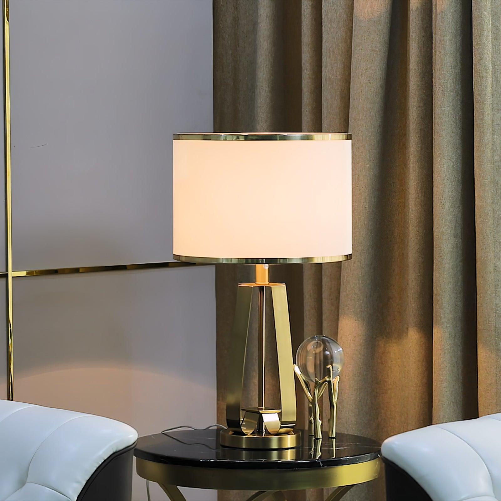 Linorira Luxe Fabric Table Lamp
