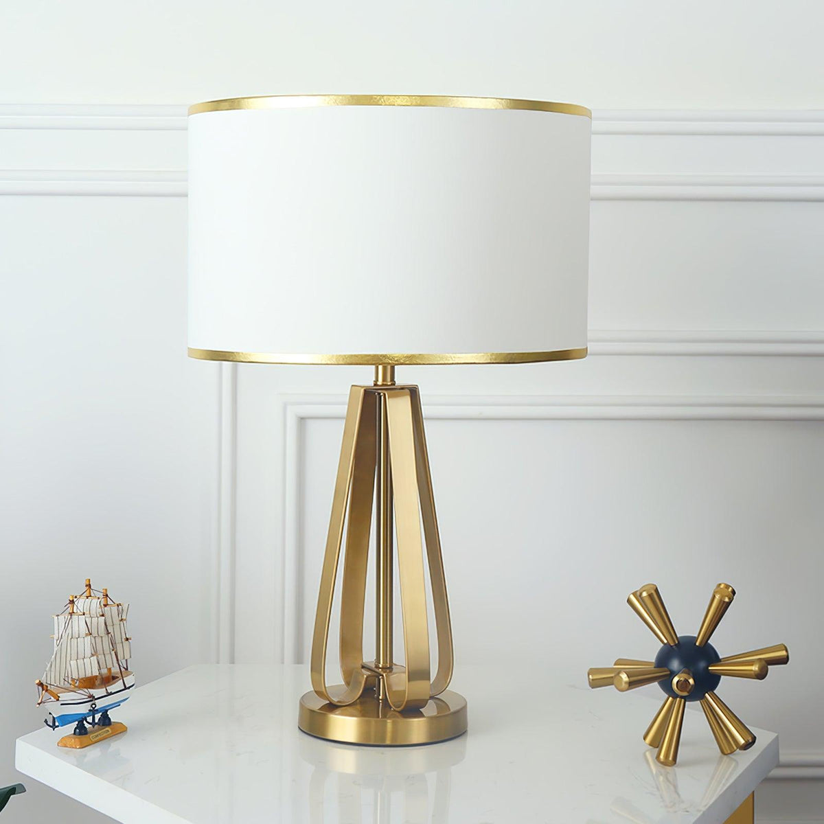 Linorira Luxe Fabric Table Lamp