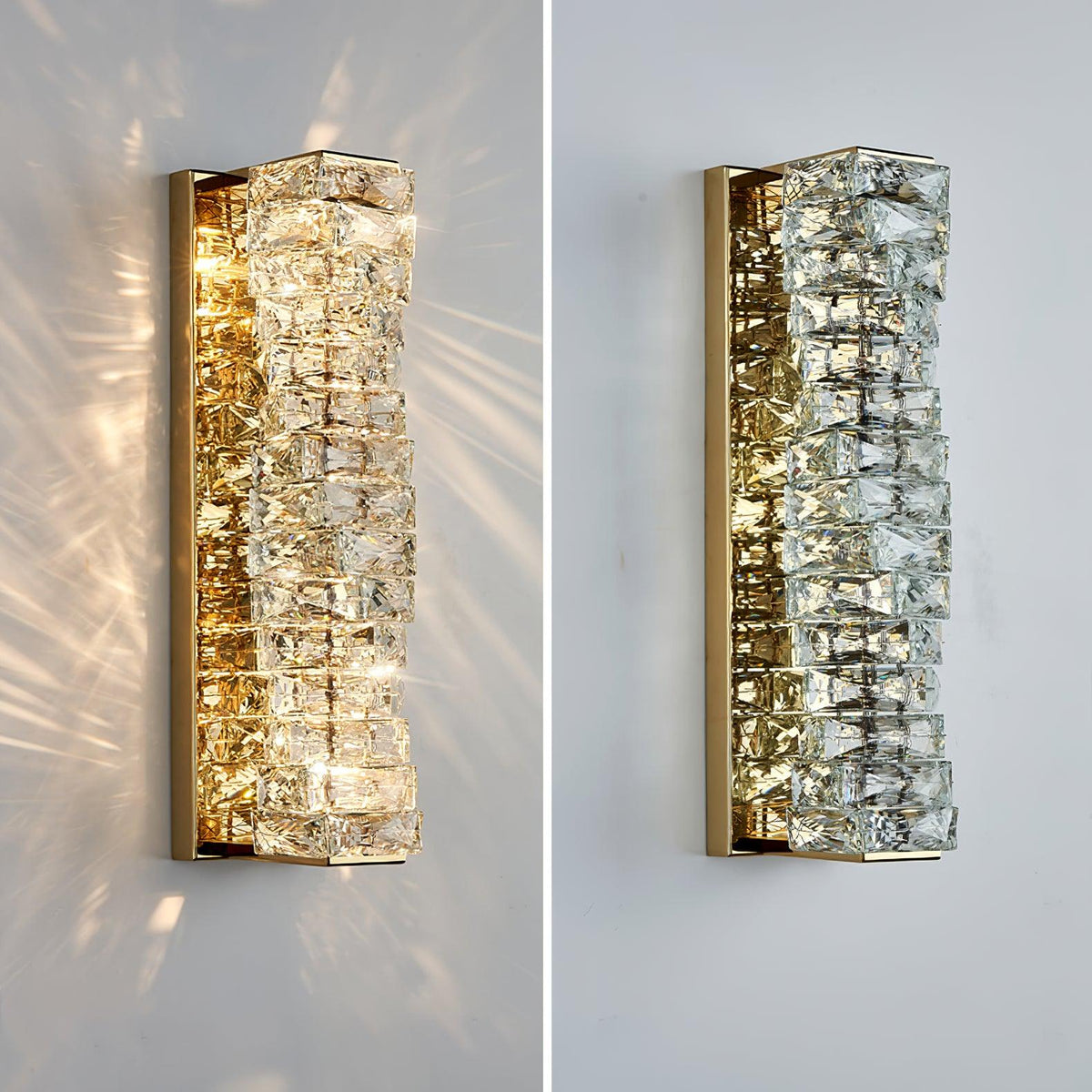 Ilvelia Postmodern Luxury Crystal Wall Light