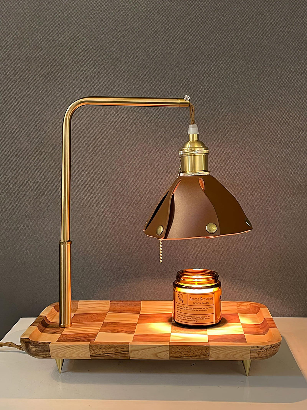 Elvaniella Modern Wood Table Lamp