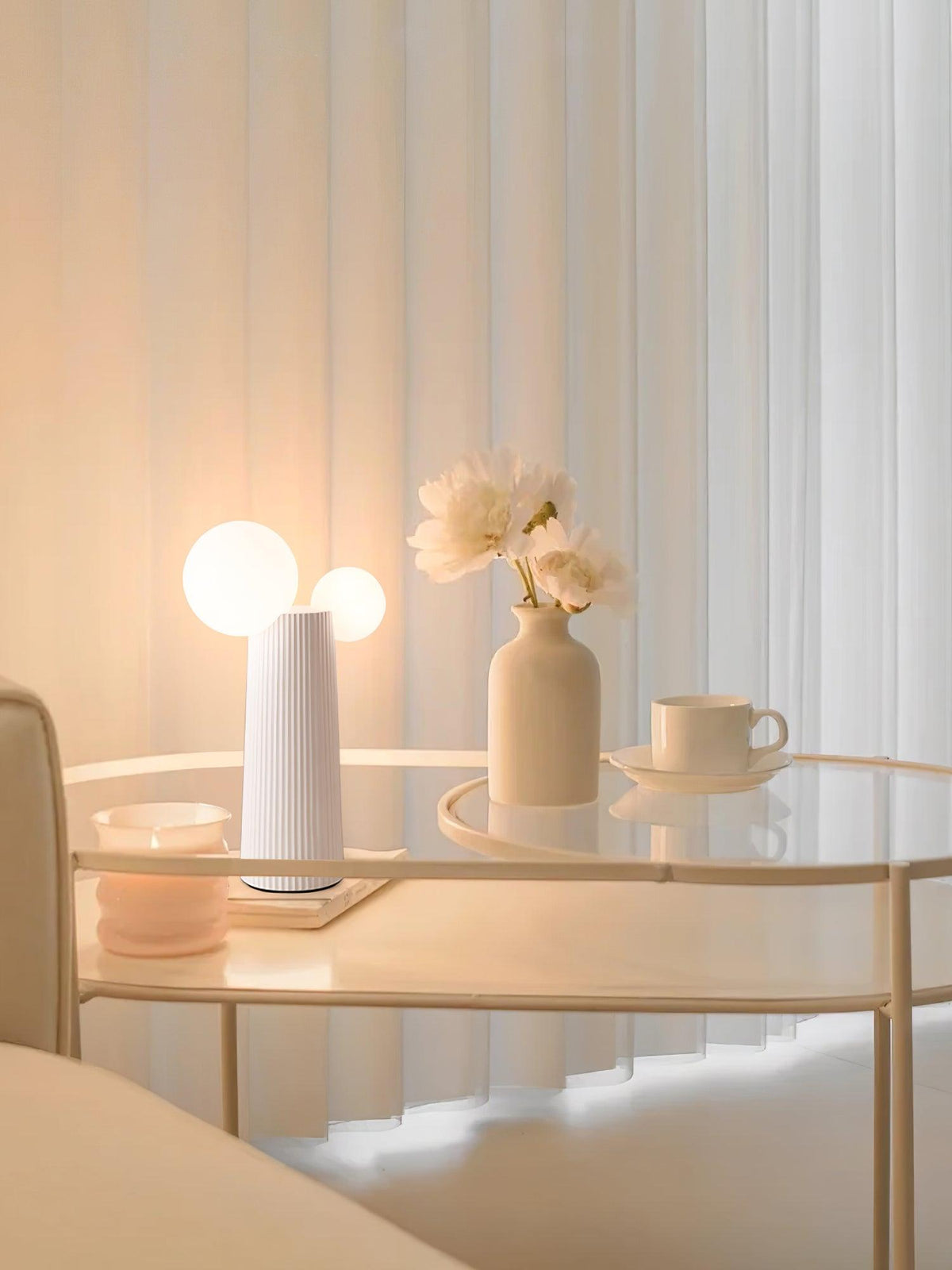 Zenithre Resin Plastic Table Lamp