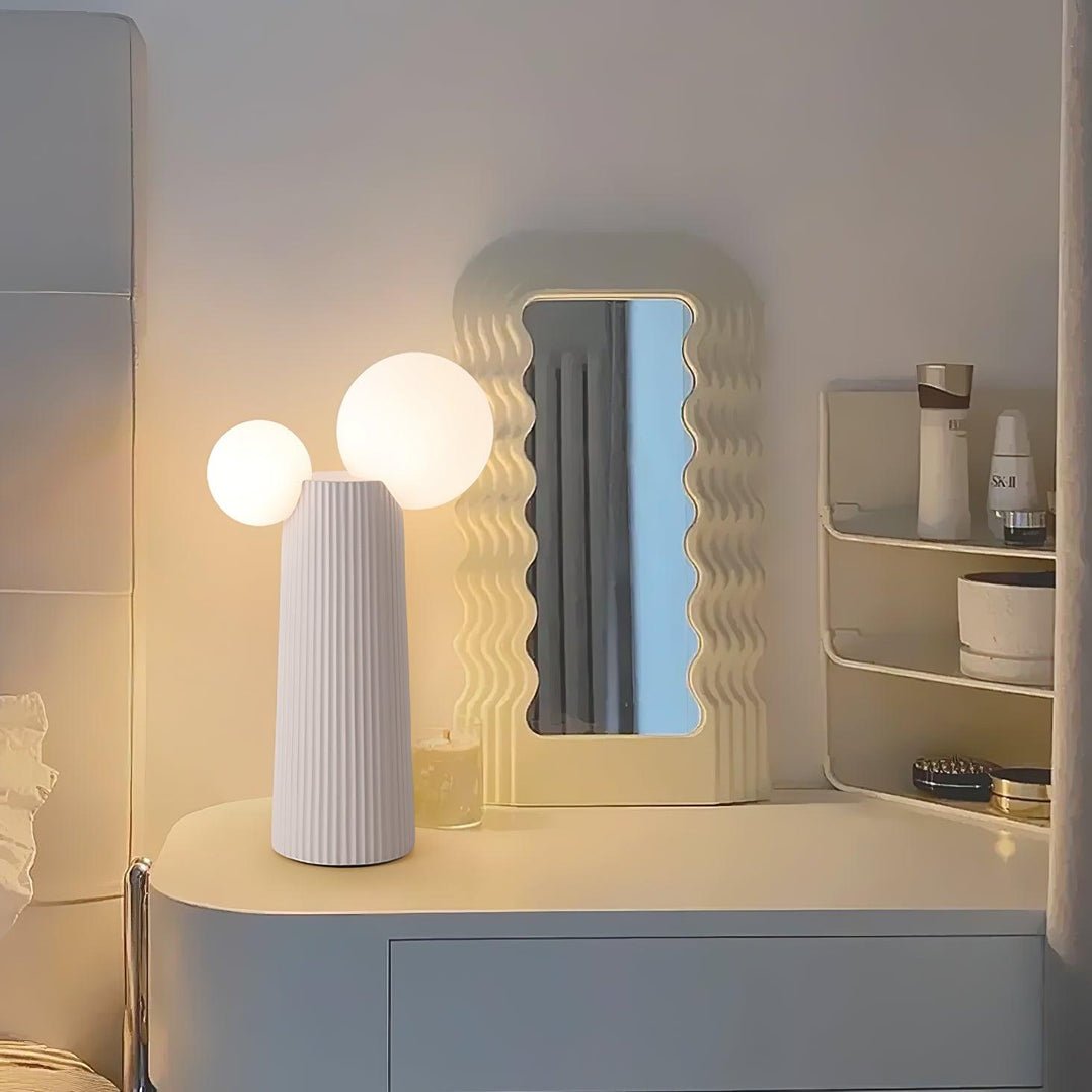 Zenithre Resin Plastic Table Lamp