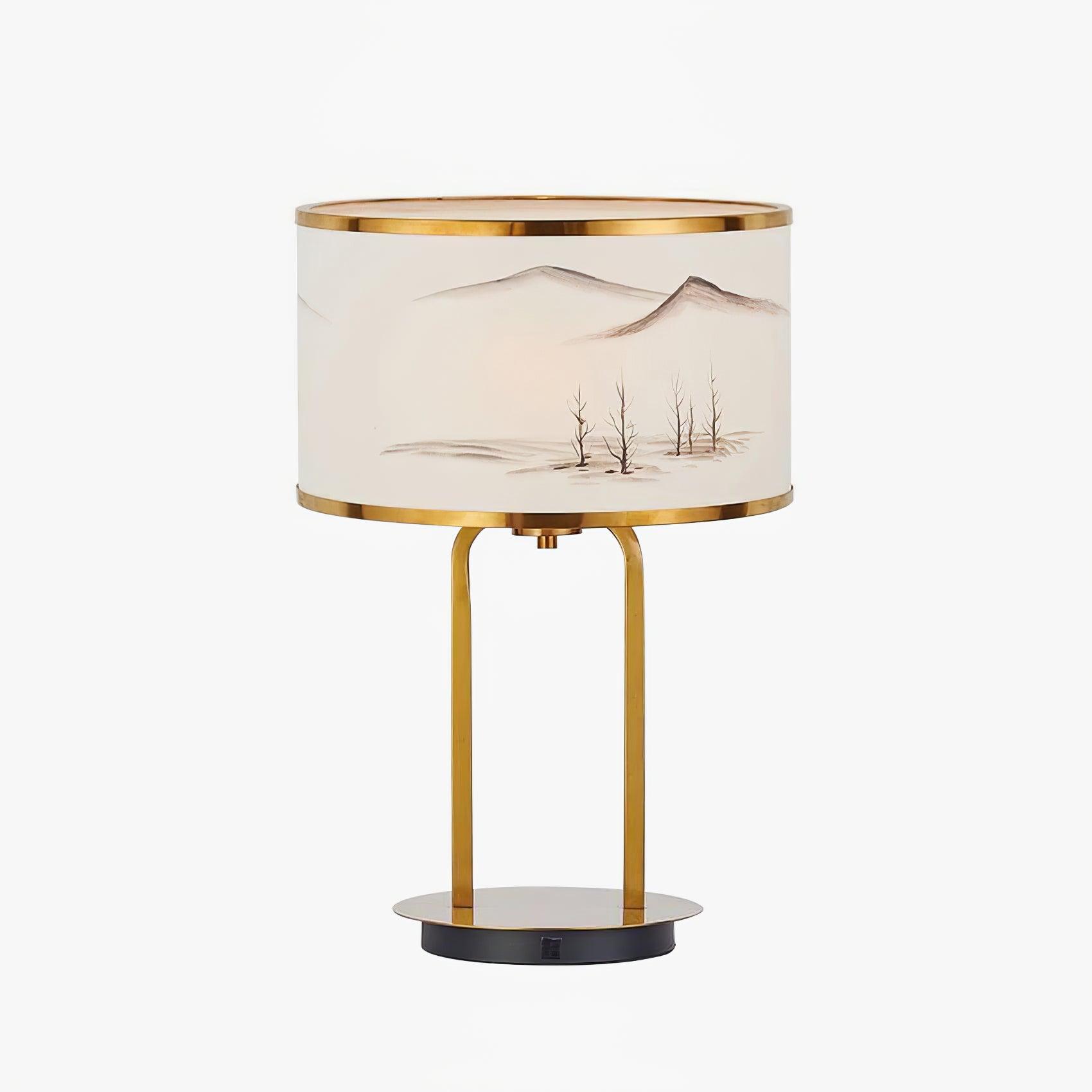 Teriinira Modern Metlal Table Lamp