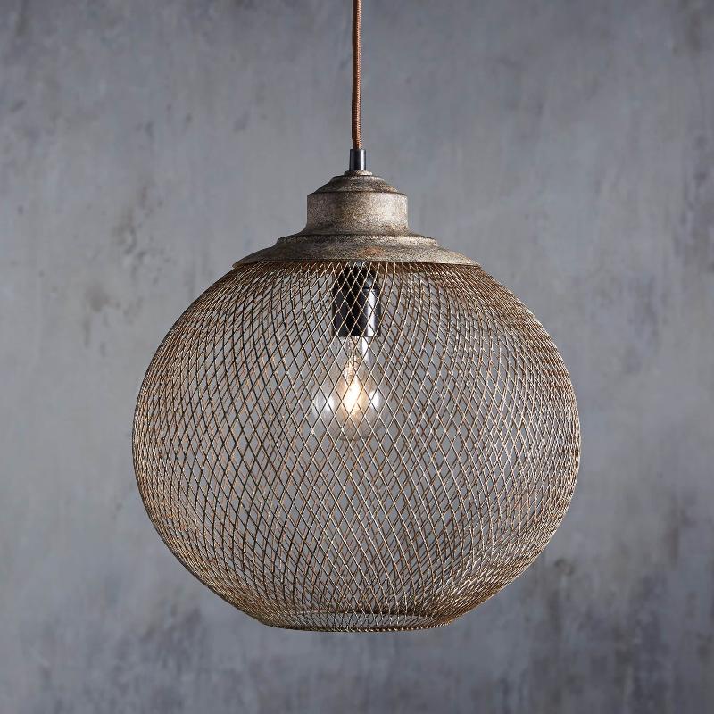 Aursorir Modern Minimalist Mesh Pendant Lamp