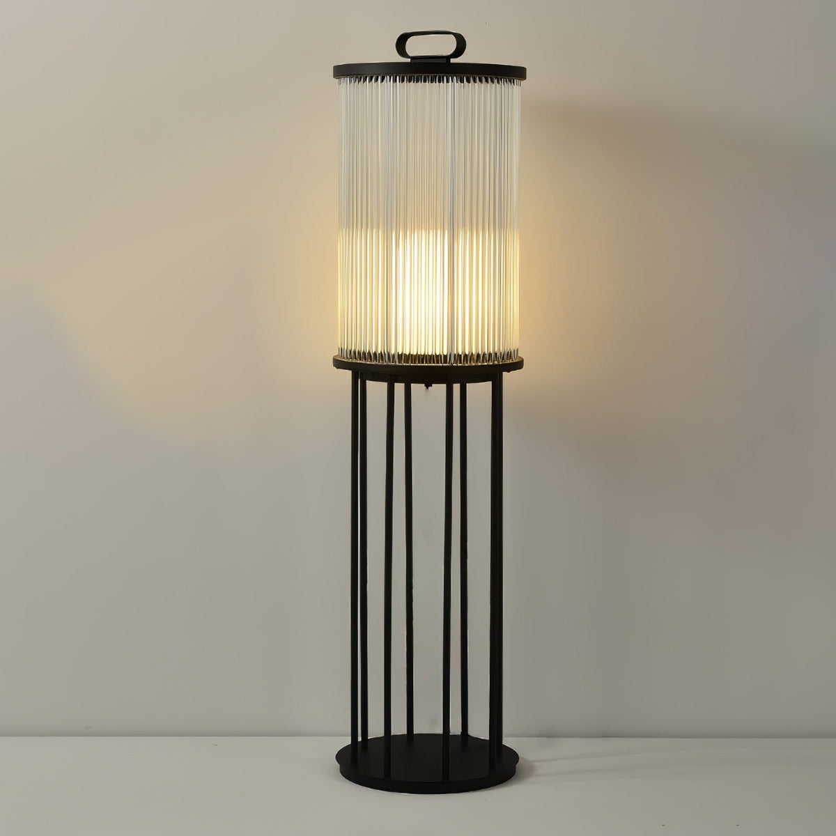 Niri Steel Acrylic Minimalist Floor Lamp