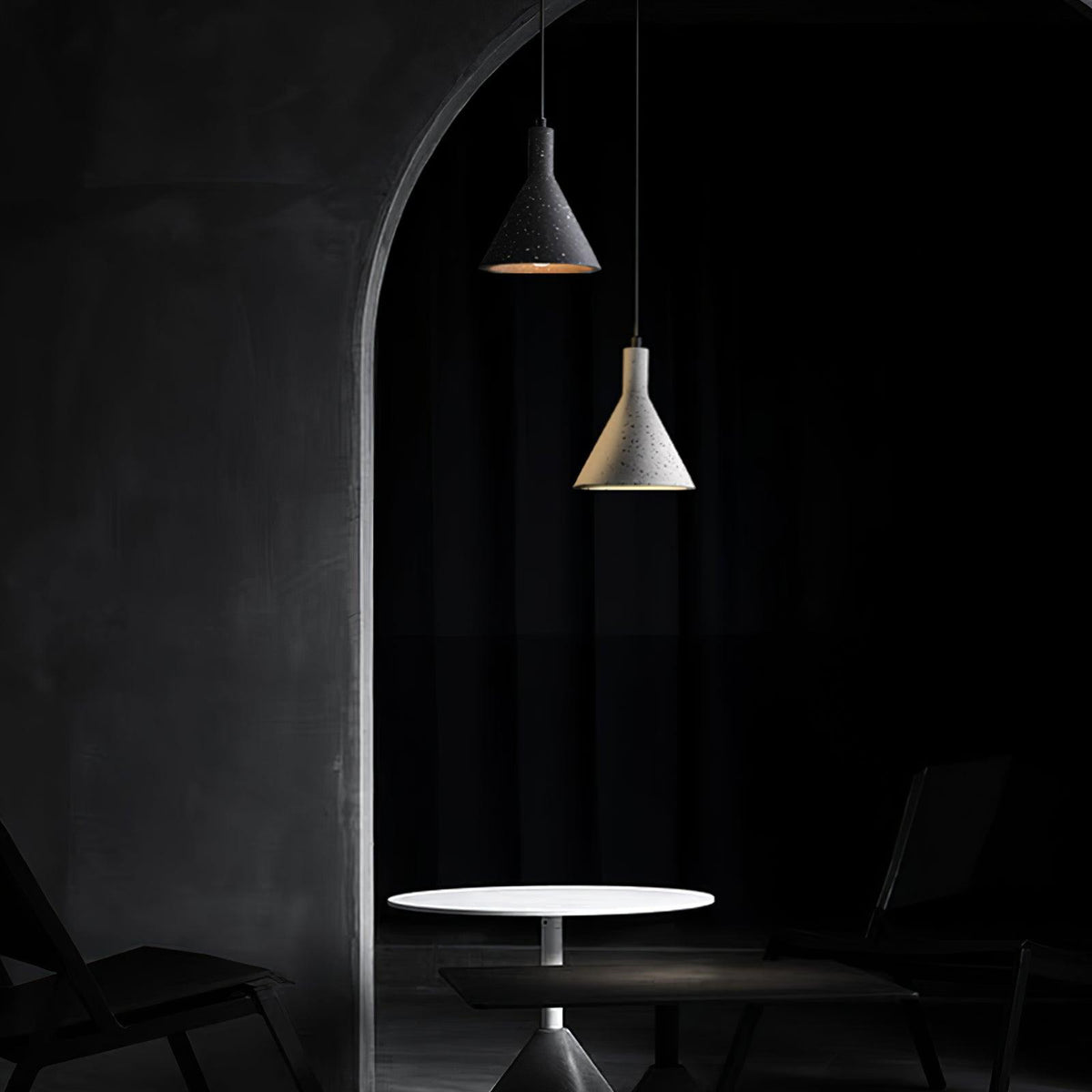 Marisaya Minimalist Concrete Pendant Light