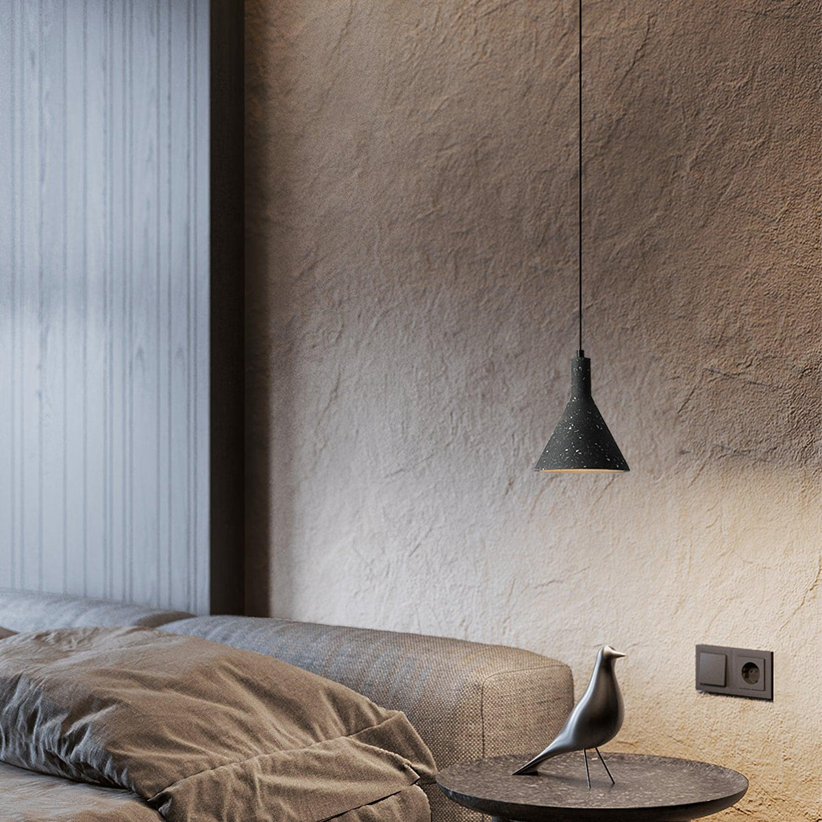 Marisaya Minimalist Concrete Pendant Light