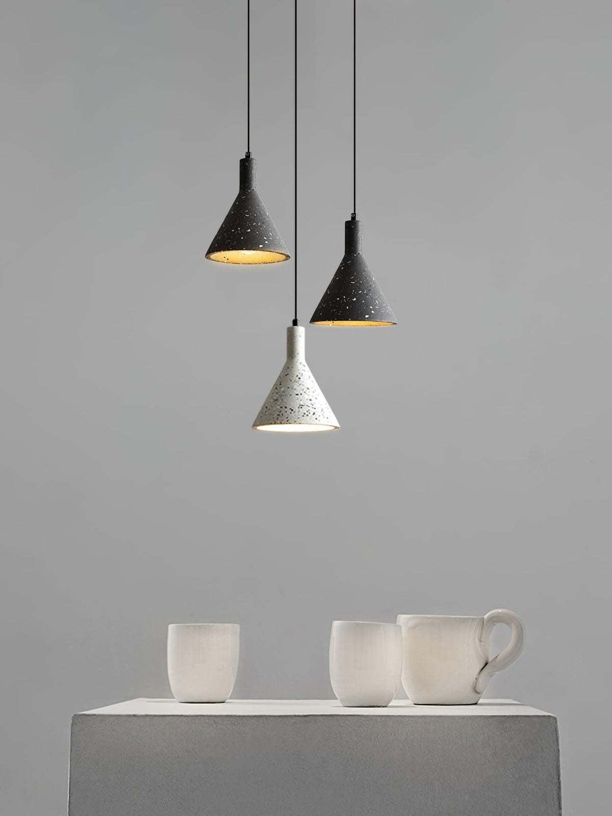 Marisaya Minimalist Concrete Pendant Light