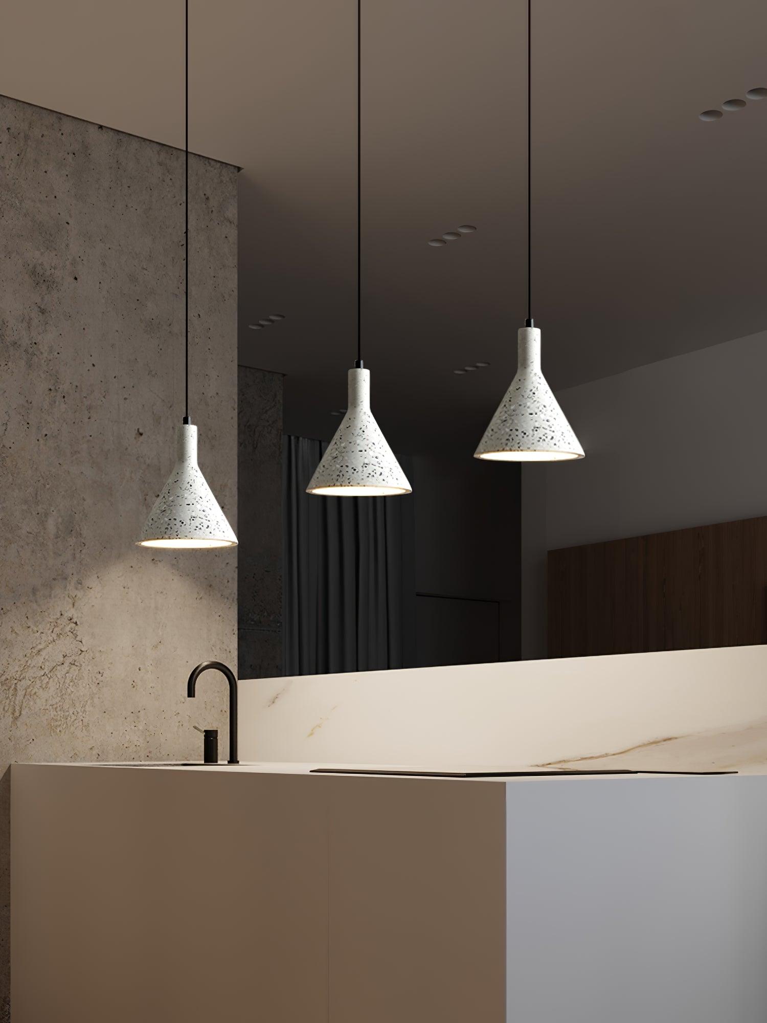 Marisaya Minimalist Concrete Pendant Light