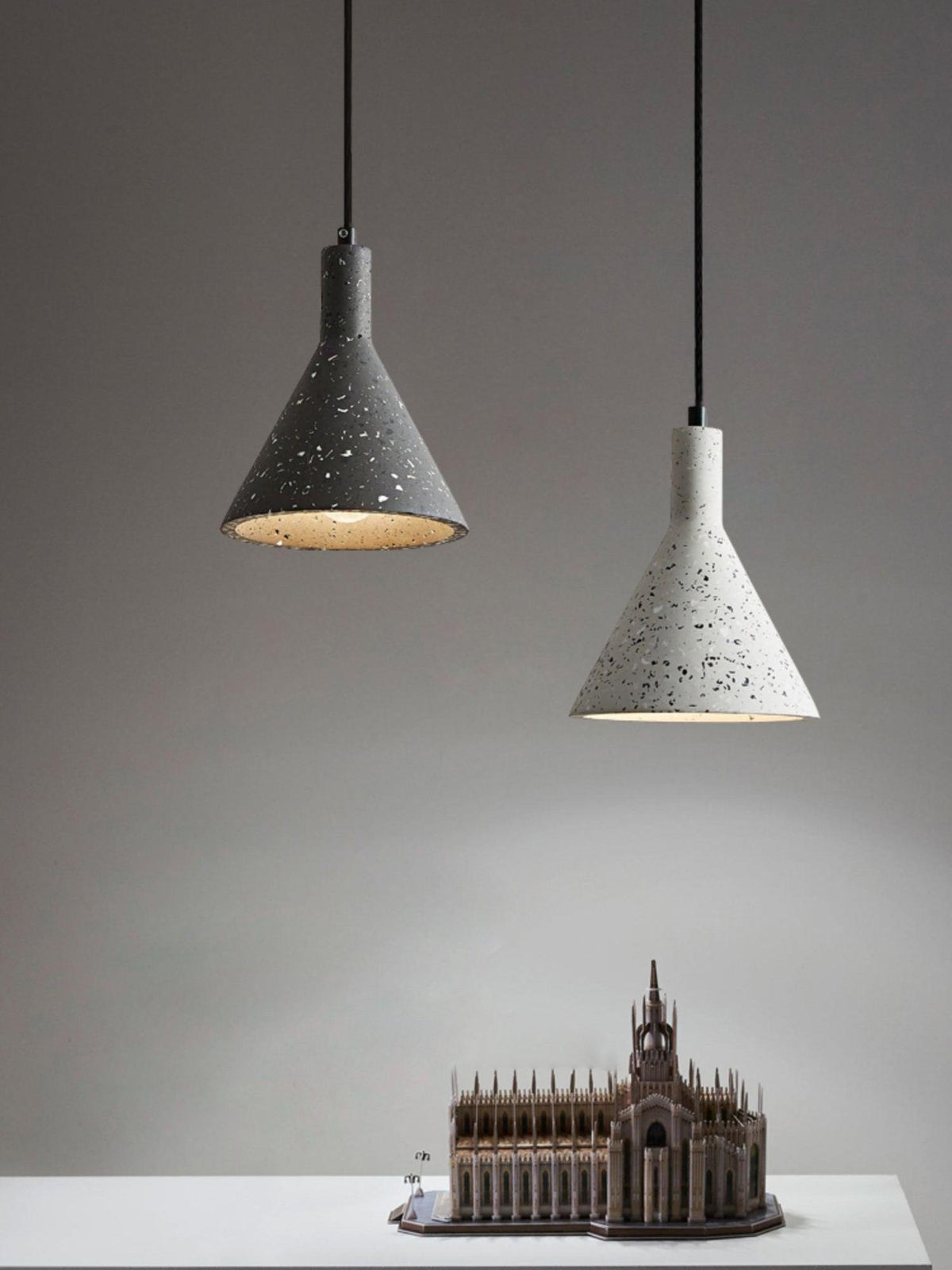 Marisaya Minimalist Concrete Pendant Light
