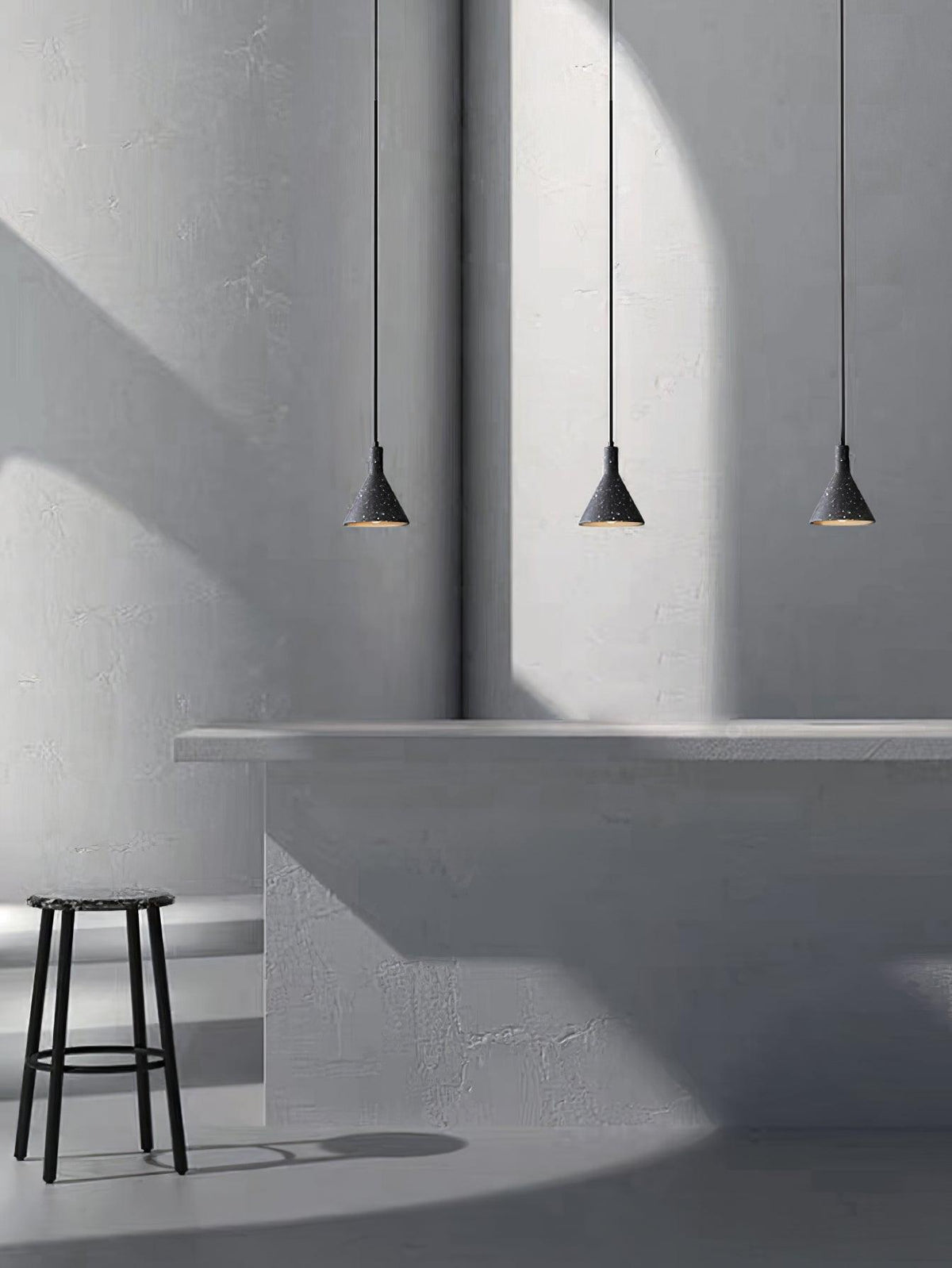 Marisaya Minimalist Concrete Pendant Light