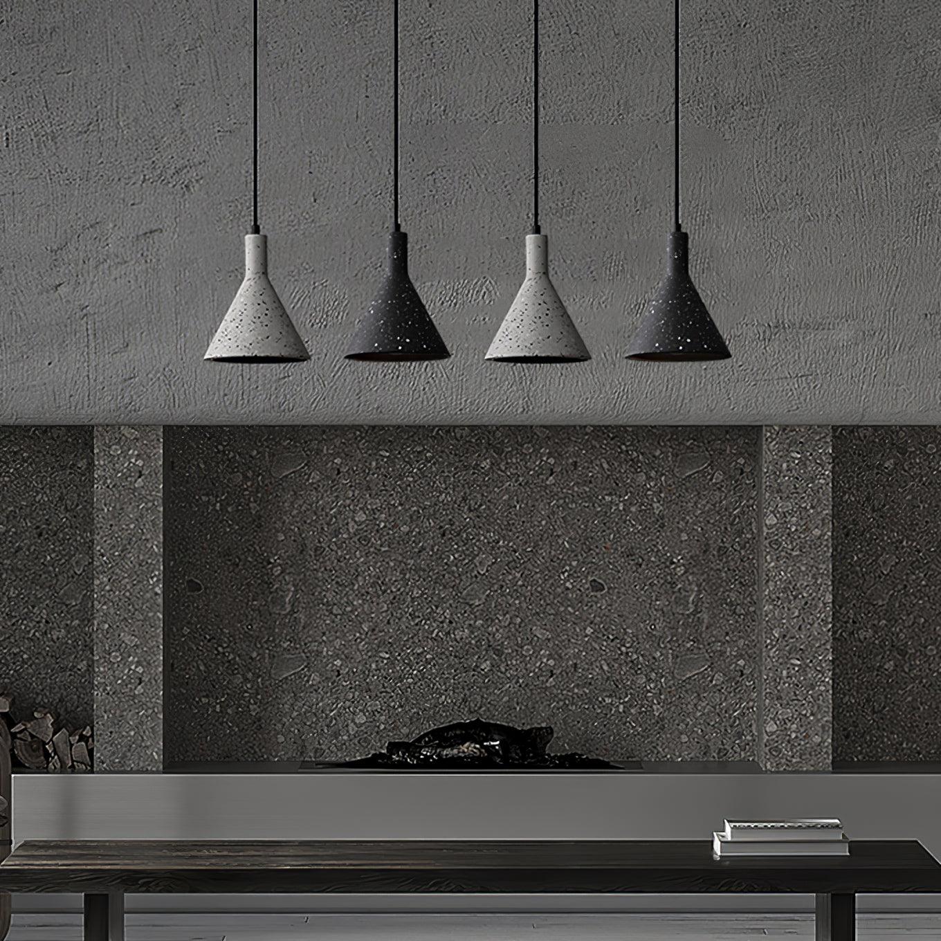 Marisaya Minimalist Concrete Pendant Light