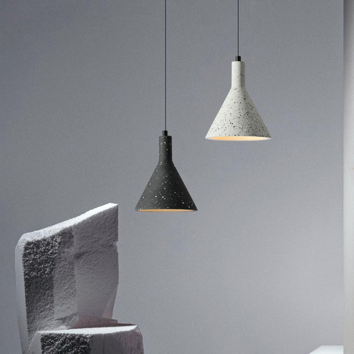 Marisaya Minimalist Concrete Pendant Light