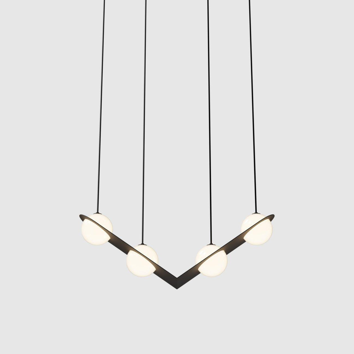 Mirere Black Contemporary Pendant Lamp