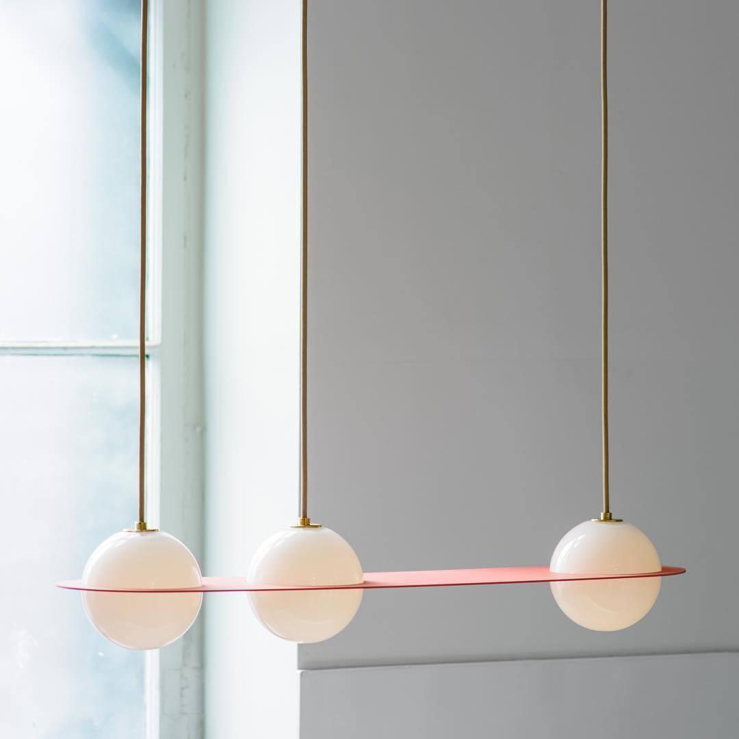 Theo Black Glass Pendant Lamp