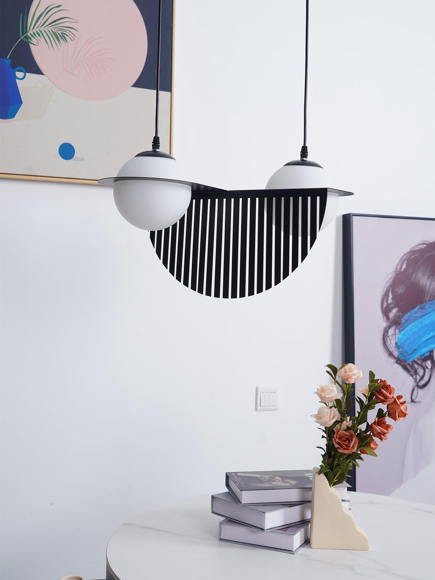 Mirere Black Contemporary Pendant Lamp