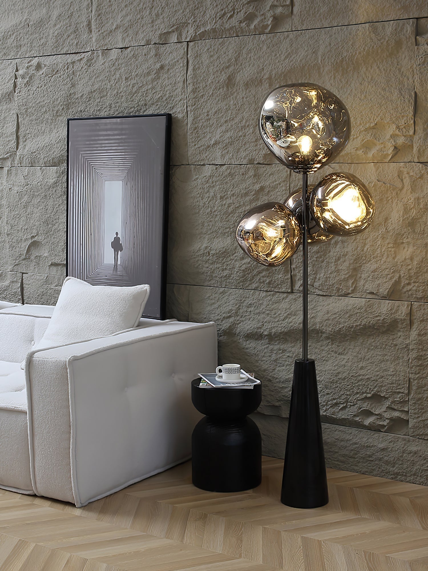 Viri Modern Marble Floor Lamp