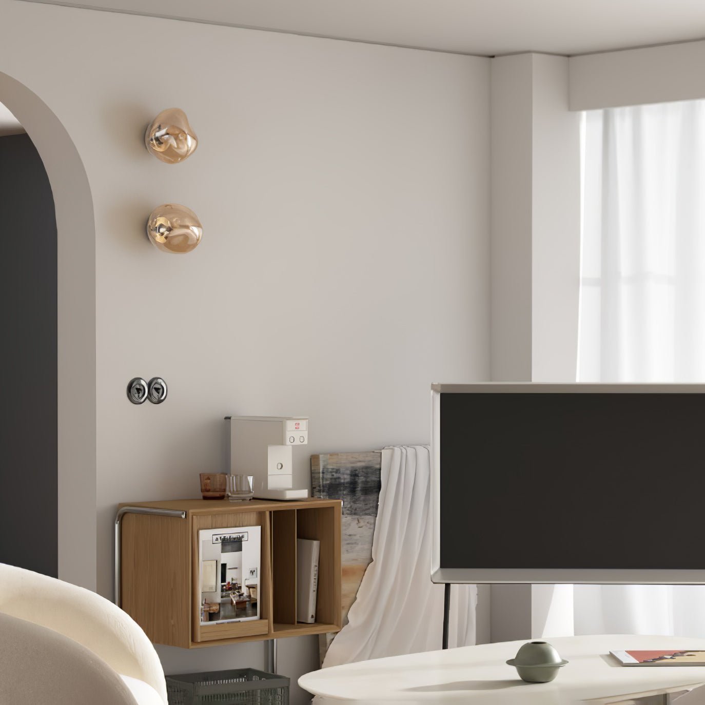 Orinira Individual Creativity Plug-in Wall Lamp