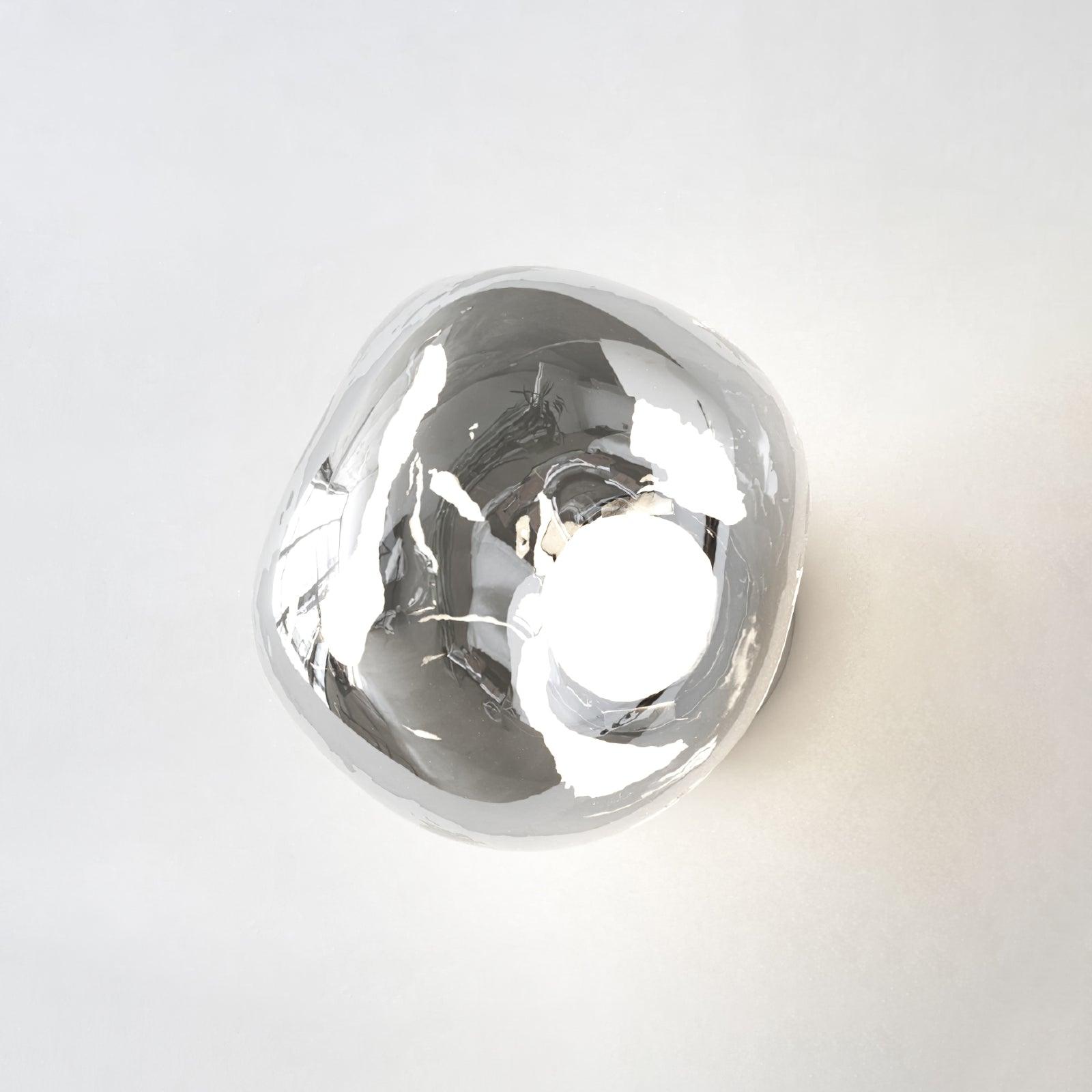 Auden Amber Glass Wall Lamp - Neutral Decor