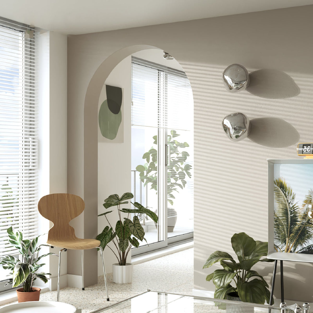 Orinira Individual Creativity Plug-in Wall Lamp