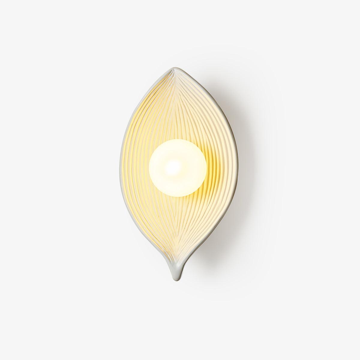 Lirixa Leaf Canoe Resin Sconce Wall lamp