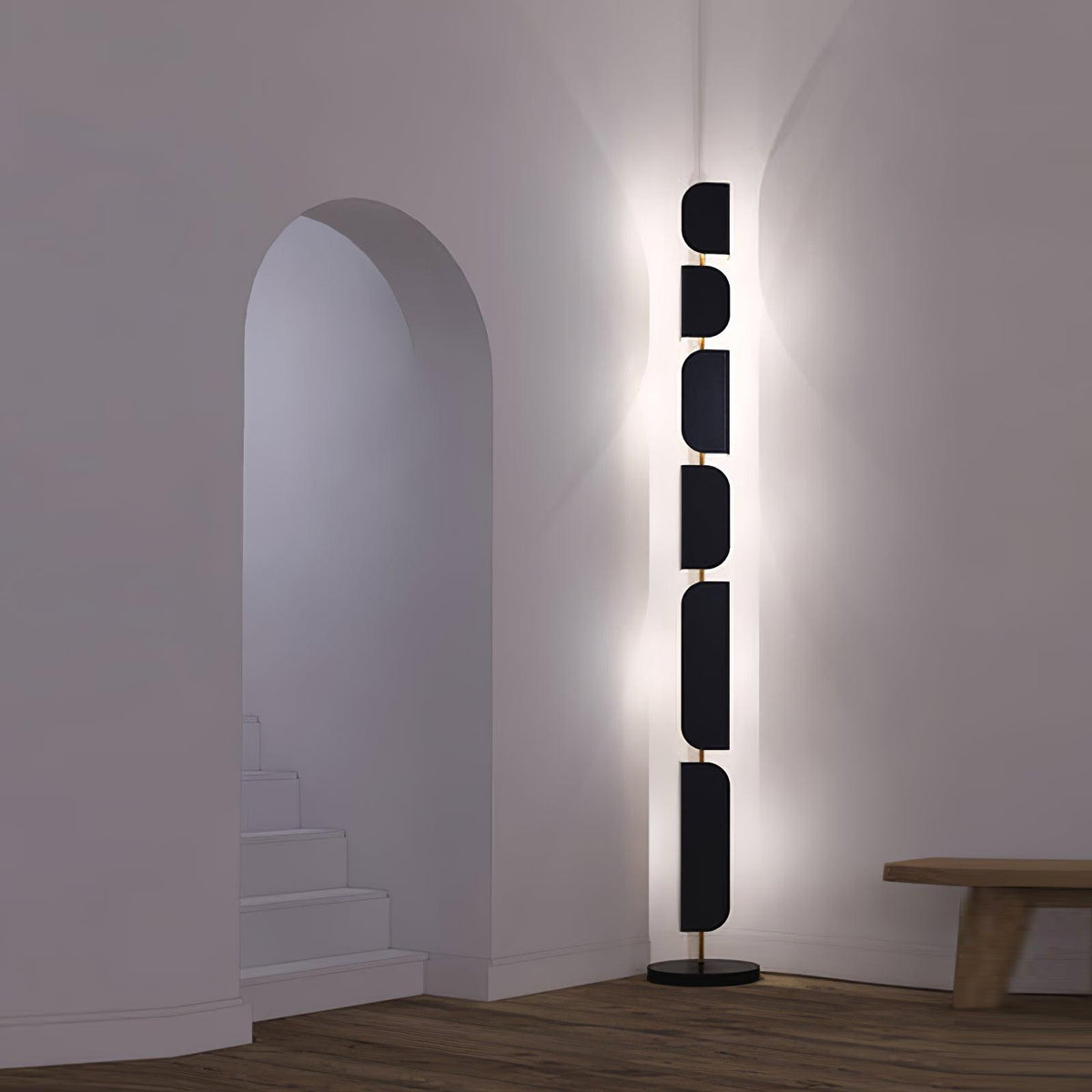 Catharil Modern Geometric Floor Lamp