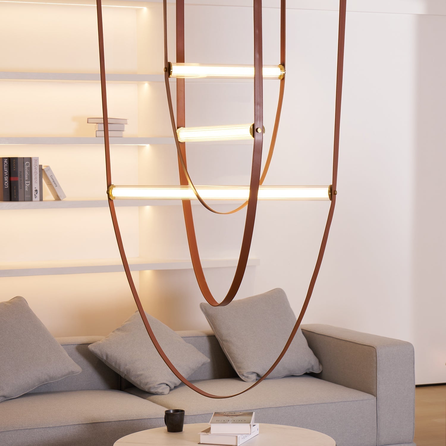 Solara Pendant Lamp Tracer Belt - Neutral Decor