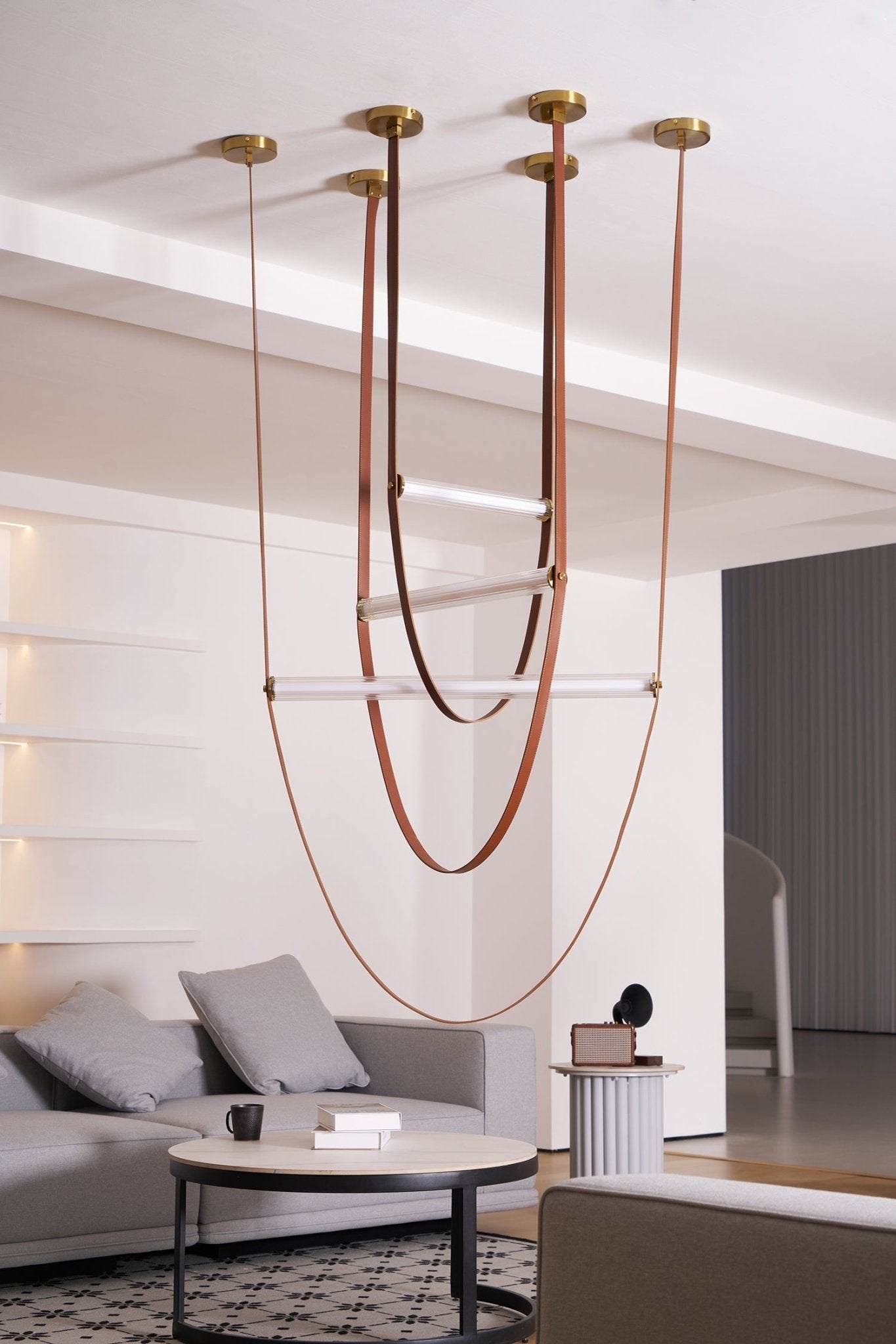 Solara Pendant Lamp Tracer Belt - Neutral Decor
