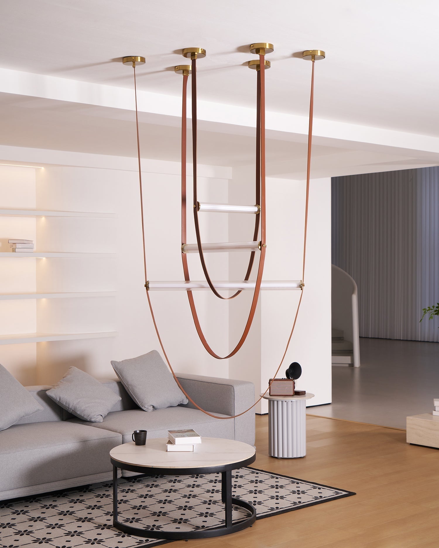 Solara Pendant Lamp Tracer Belt - Neutral Decor