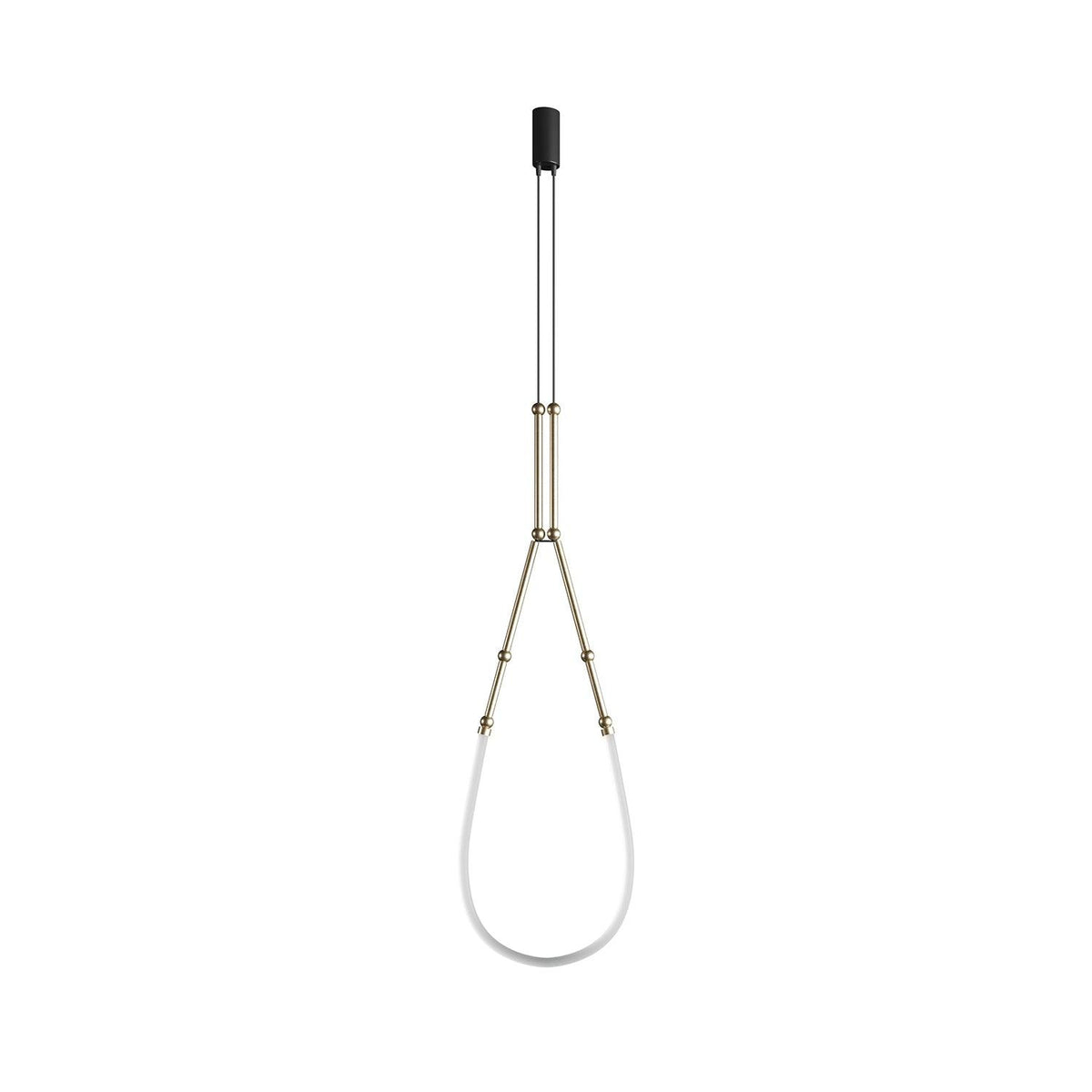 Rio Chandelier Leda LED Flexible Modern Sculptural