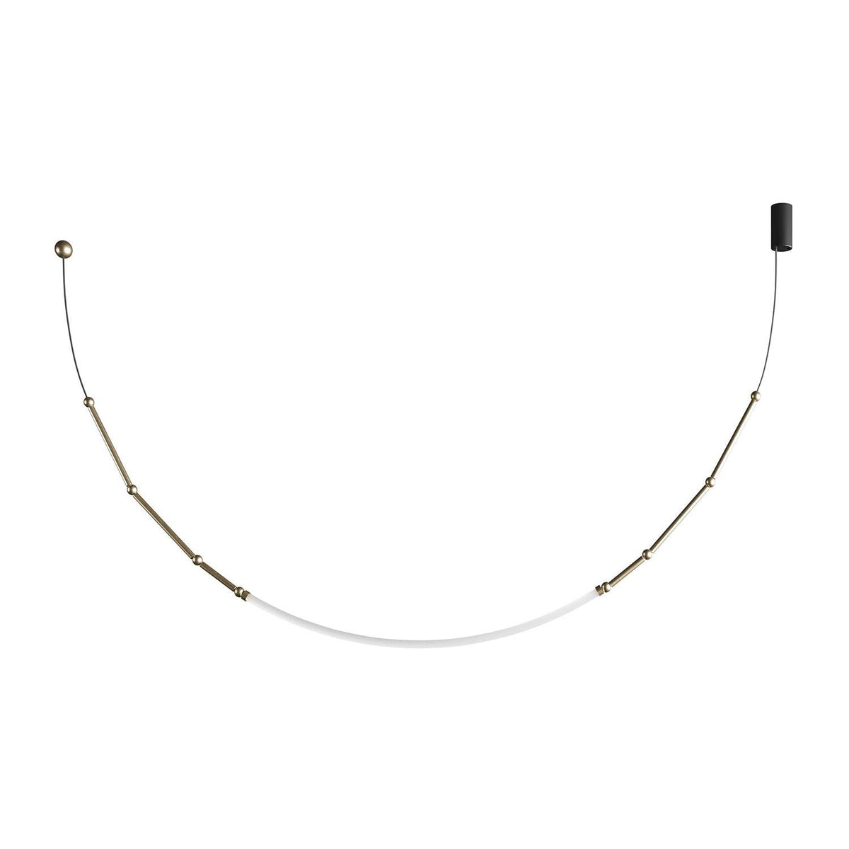 Rio Chandelier Leda LED Flexible Modern Sculptural
