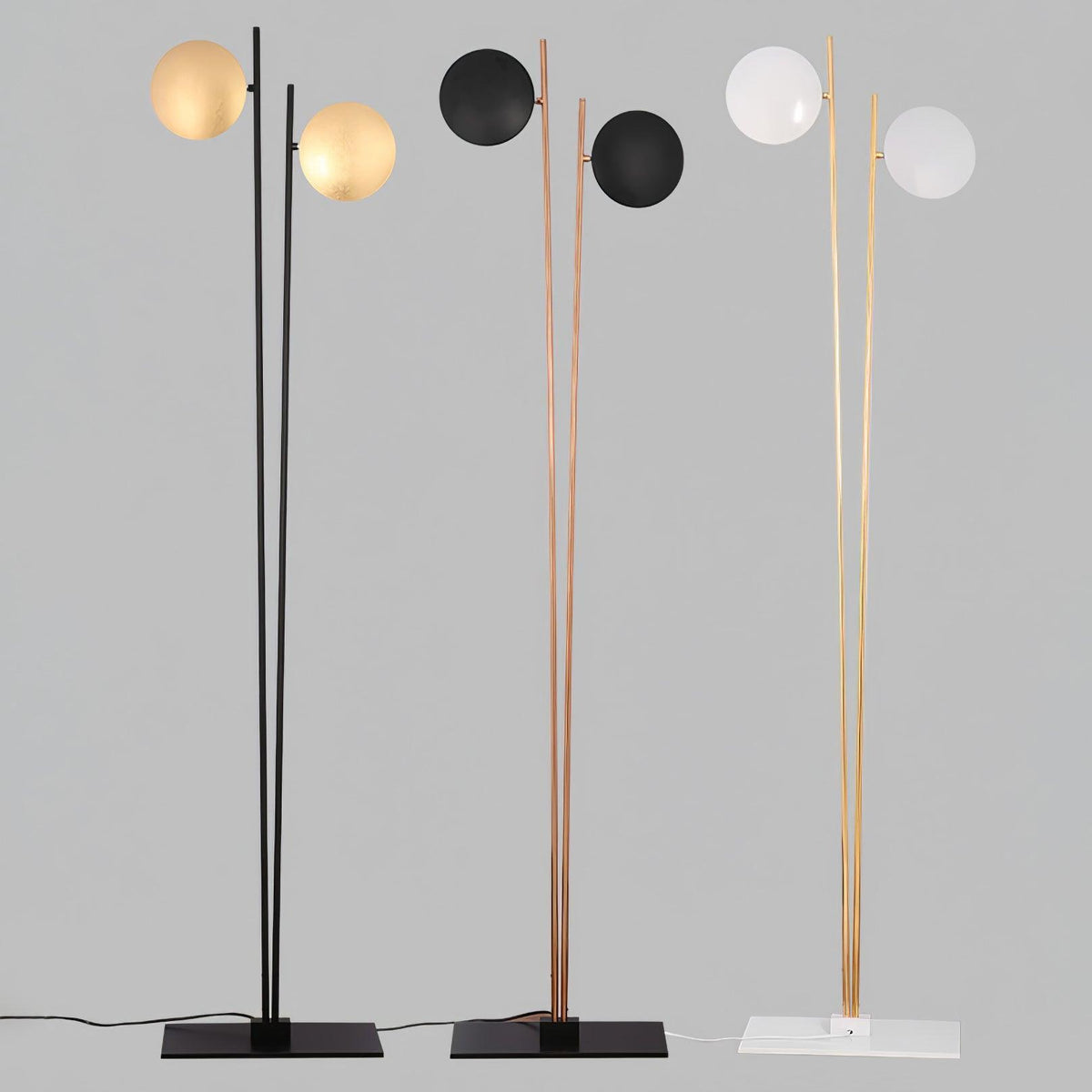 Axial Ray Sculptural Floor Lamp