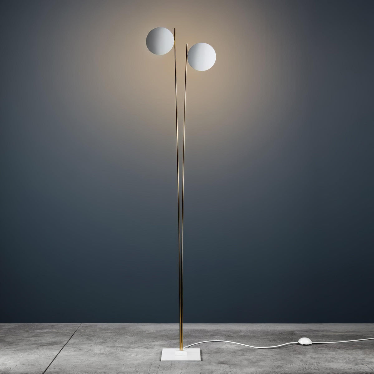Axial Ray Sculptural Floor Lamp