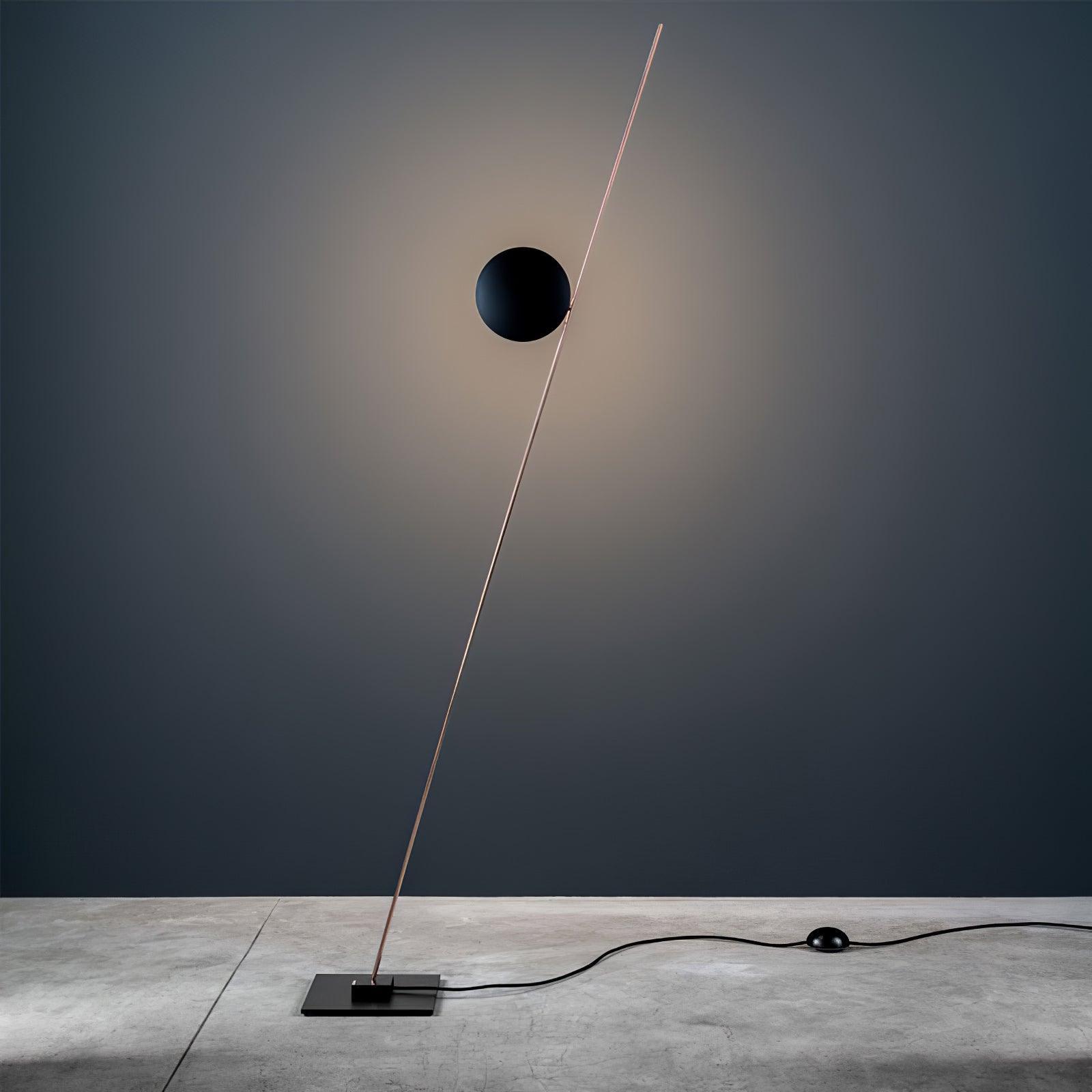 Axial Ray Sculptural Floor Lamp