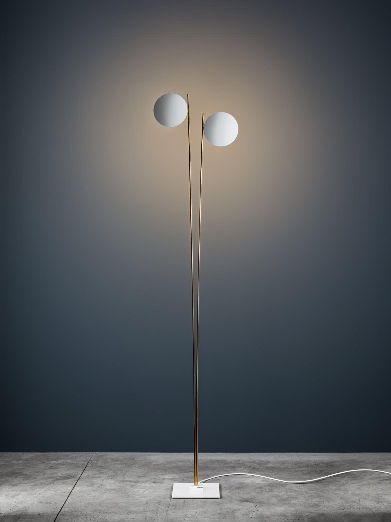 Axial Ray Sculptural Floor Lamp