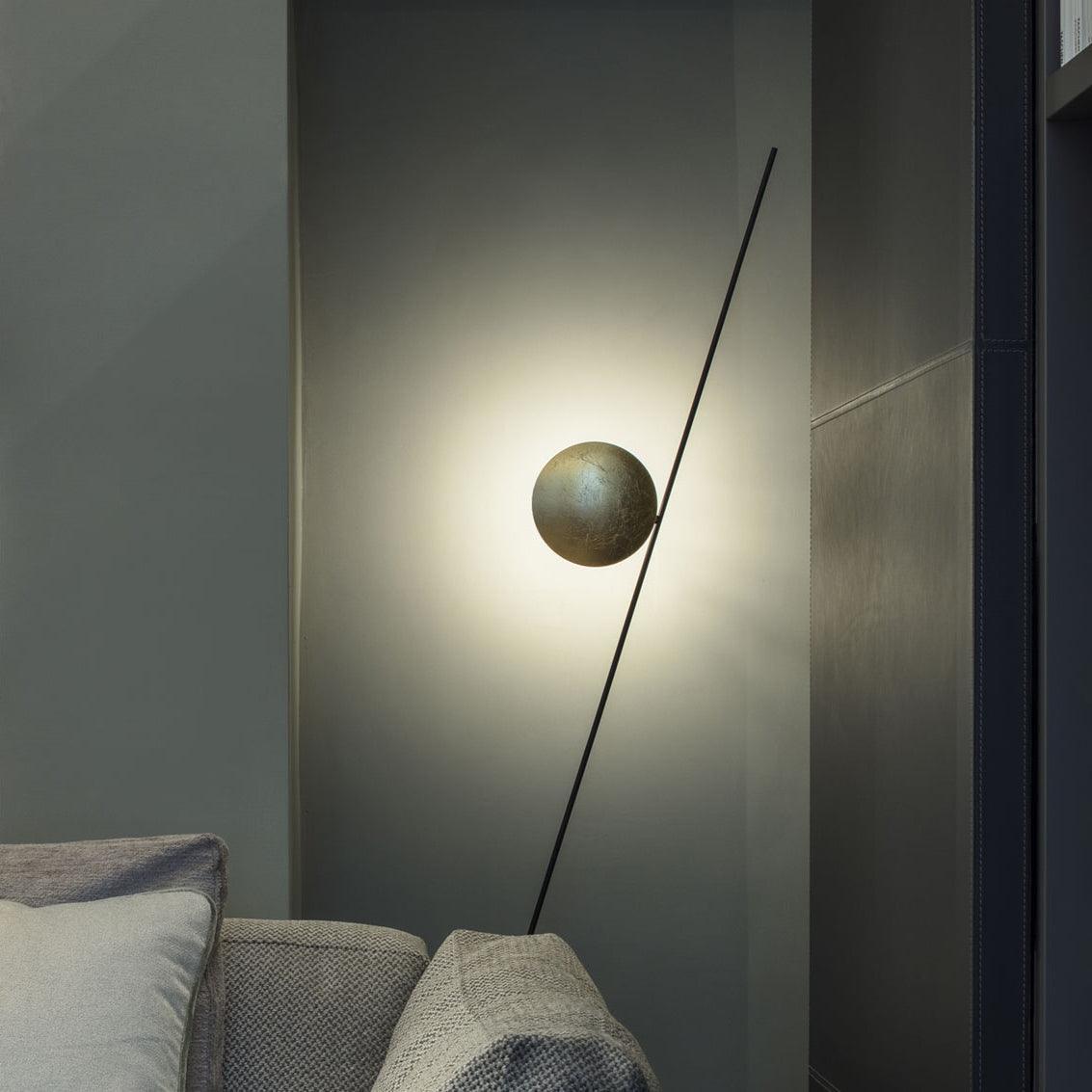 Axial Ray Sculptural Floor Lamp