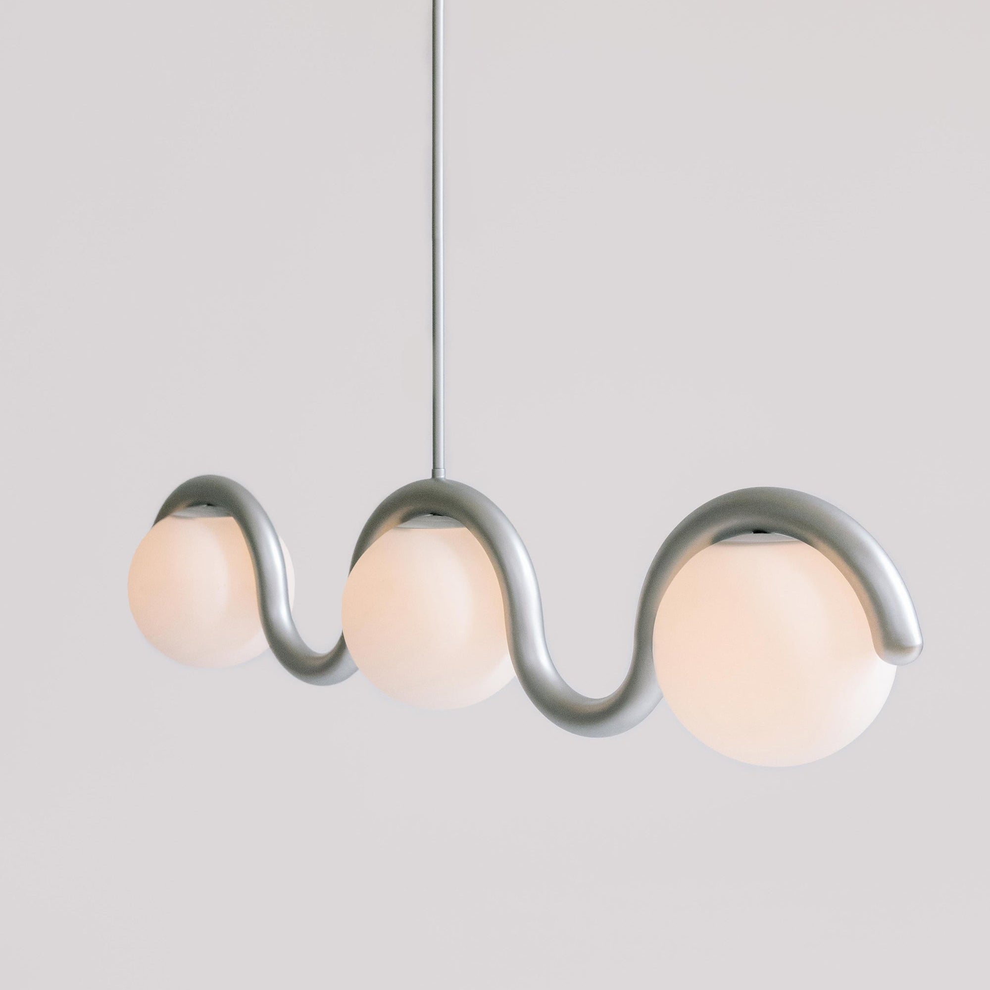 Citheis Individual Creativity Linear Glass Chandelier