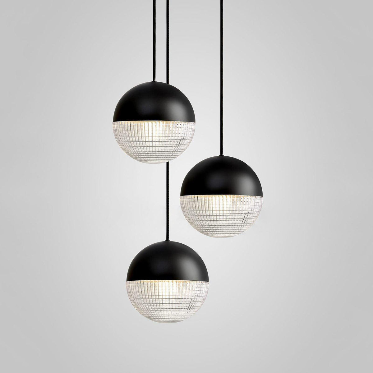 Kevelo Pendant Lamp Brass Glass Modern