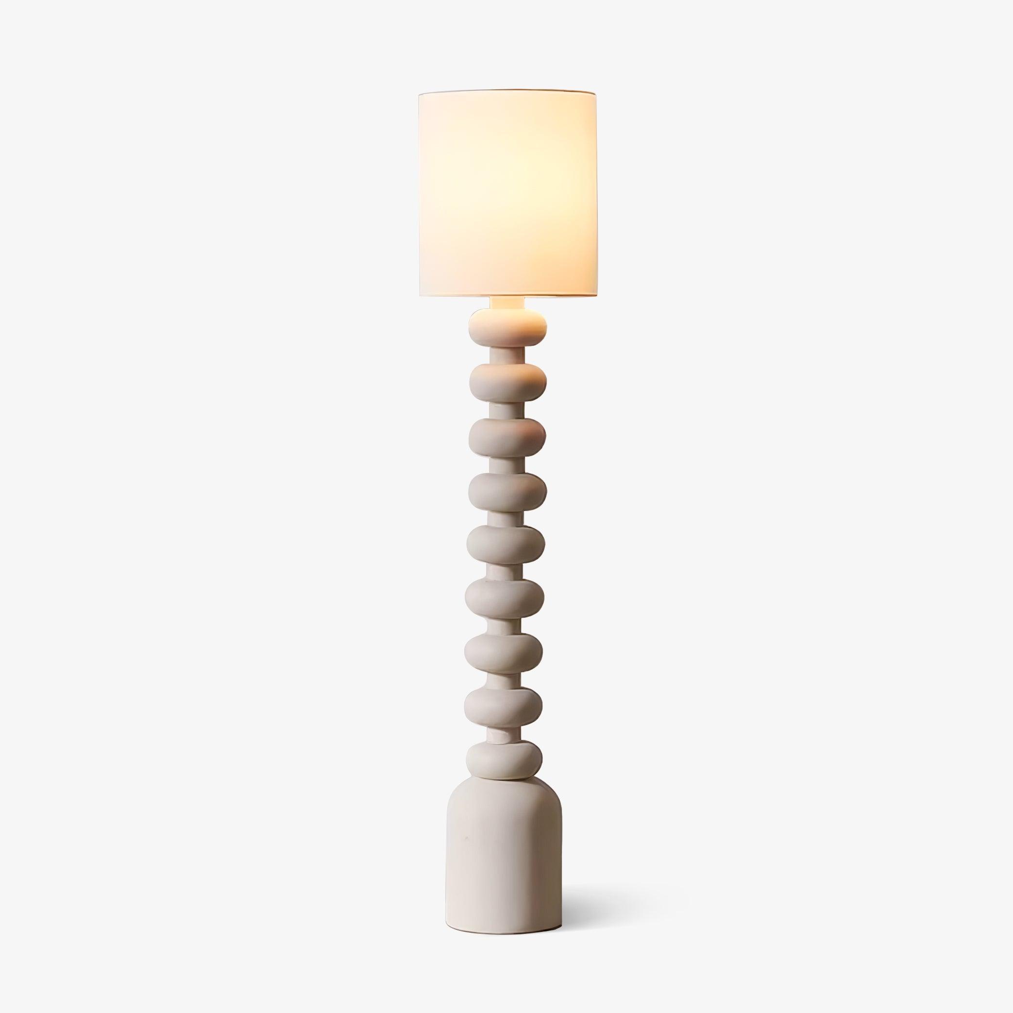 Khev Modern Fabric Floor Lamp