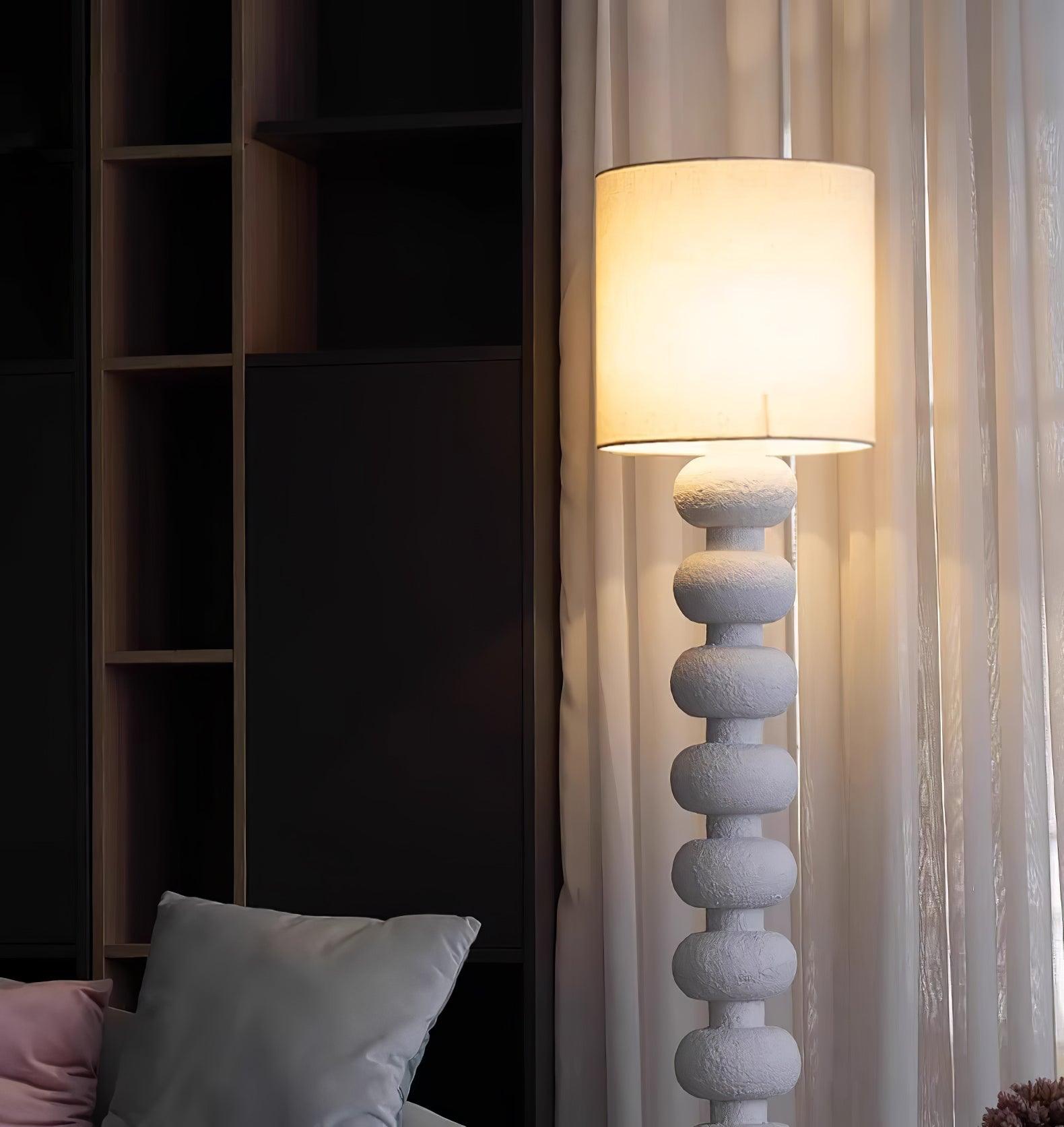 Khev Modern Fabric Floor Lamp