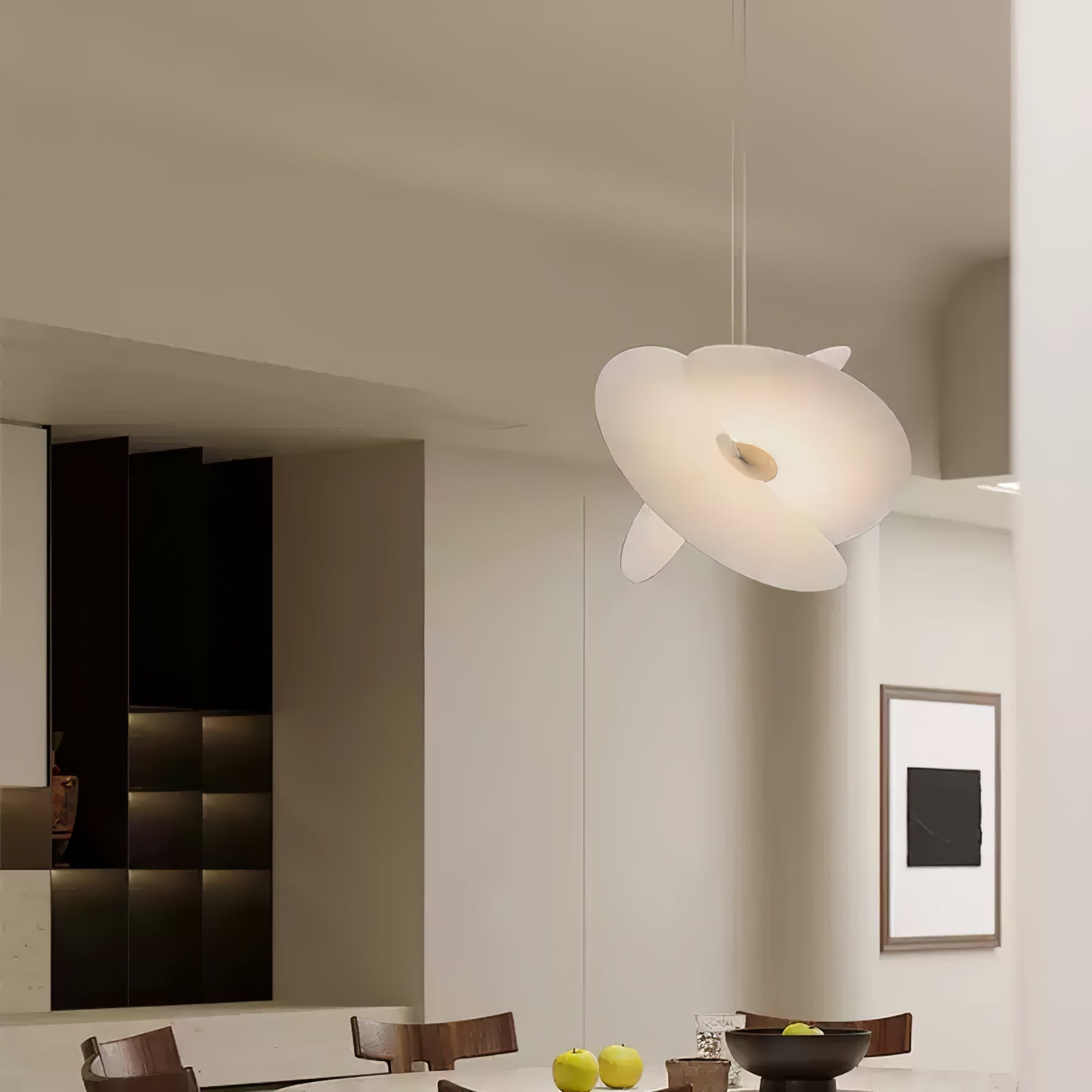 Whirl Modern Fabric Pendant Lamp