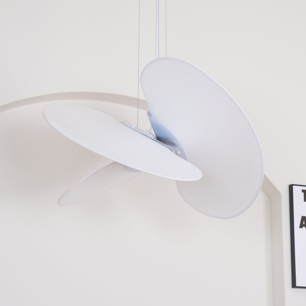 Whirl Modern Fabric Pendant Lamp
