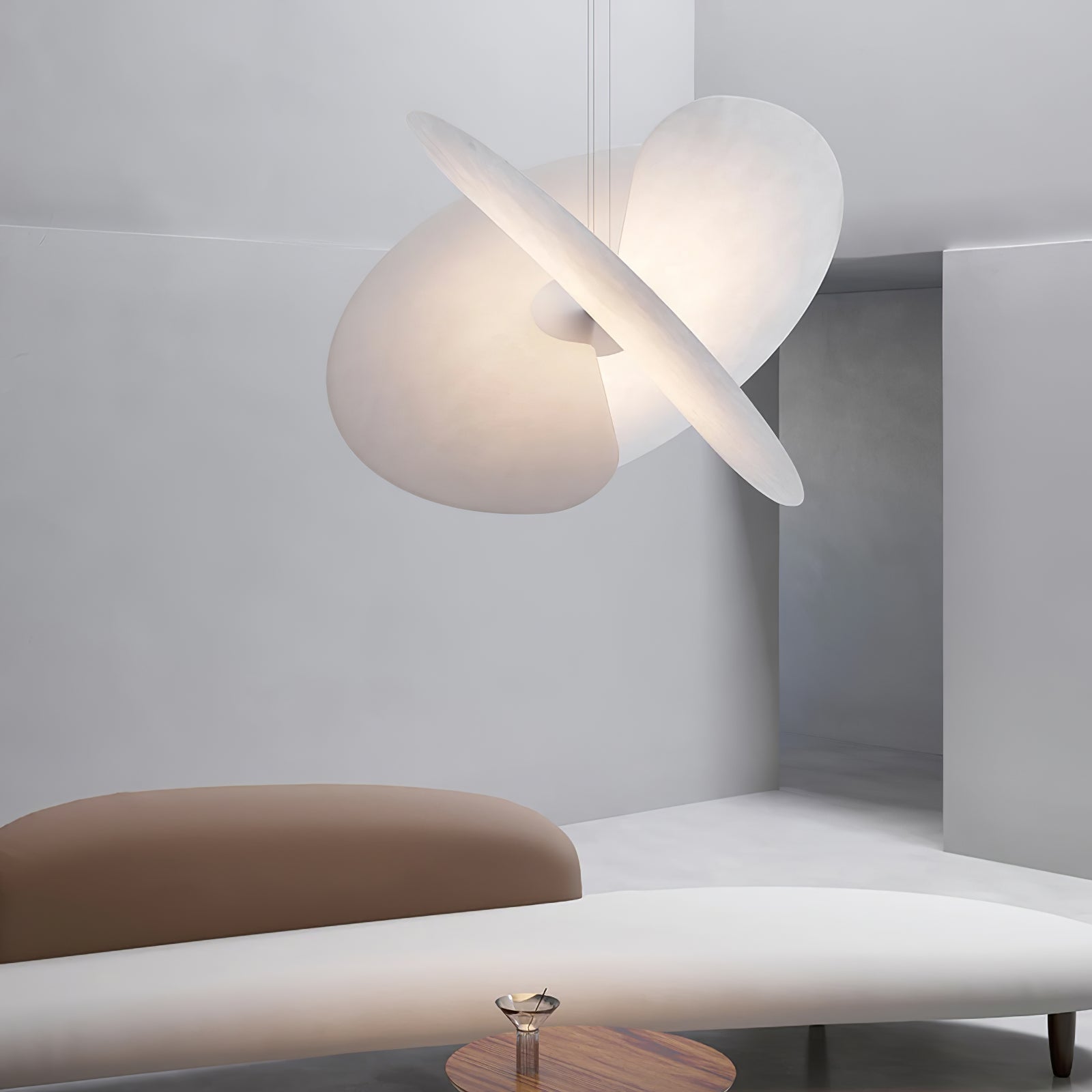 Whirl Modern Fabric Pendant Lamp