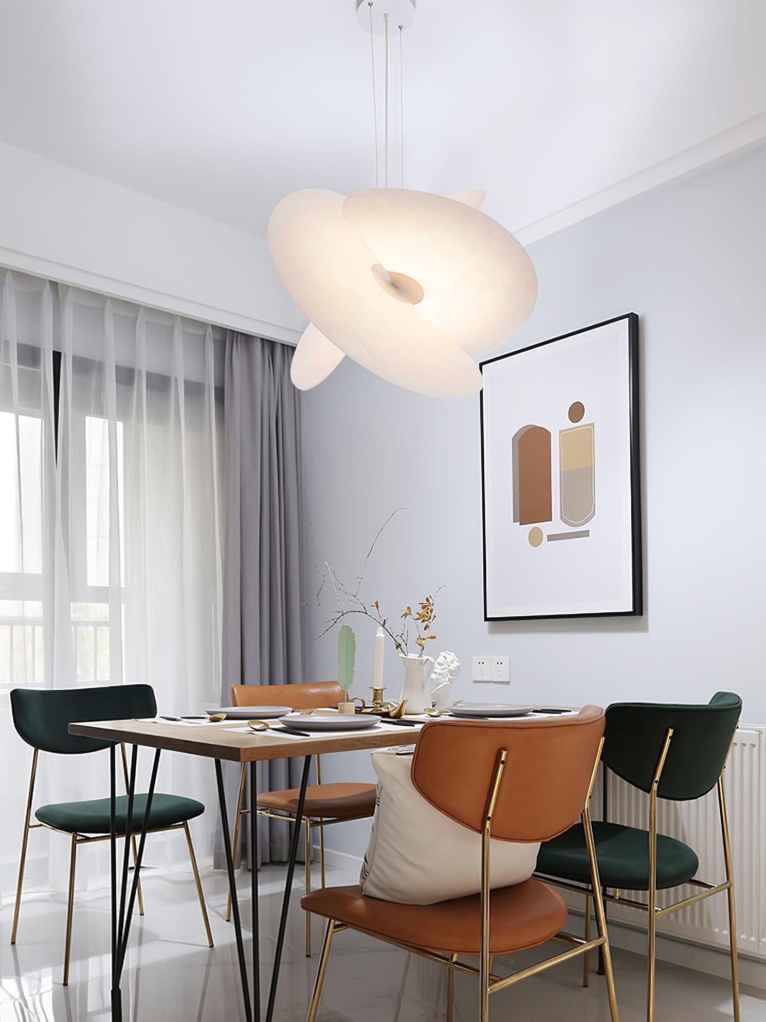 Whirl Modern Fabric Pendant Lamp