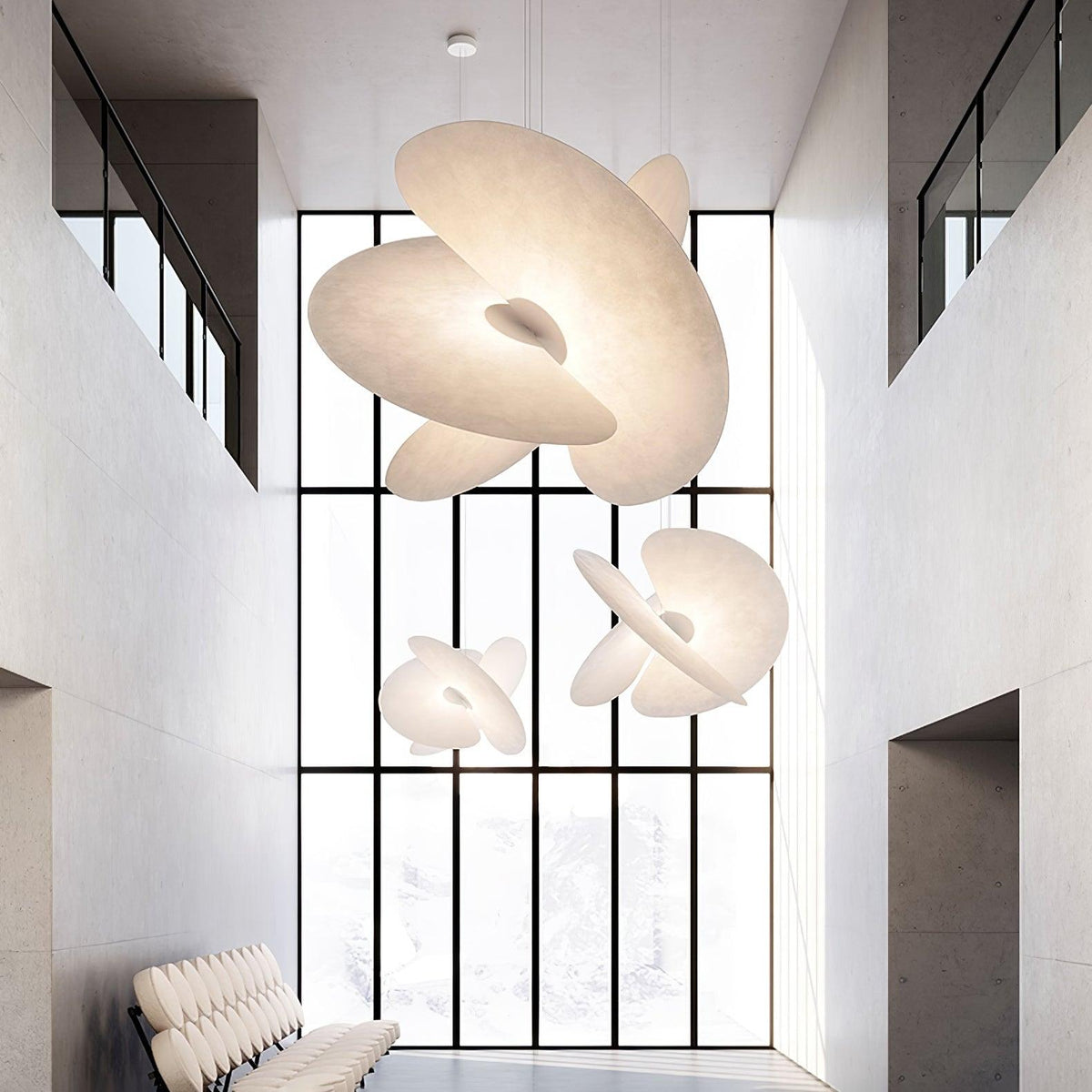 Whirl Modern Fabric Pendant Lamp